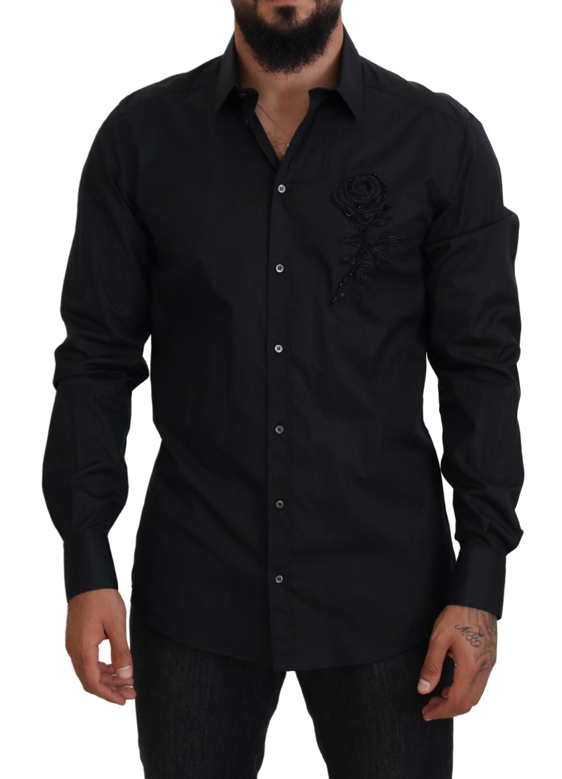 Chemise Dolce & Gabbana GOLD noire