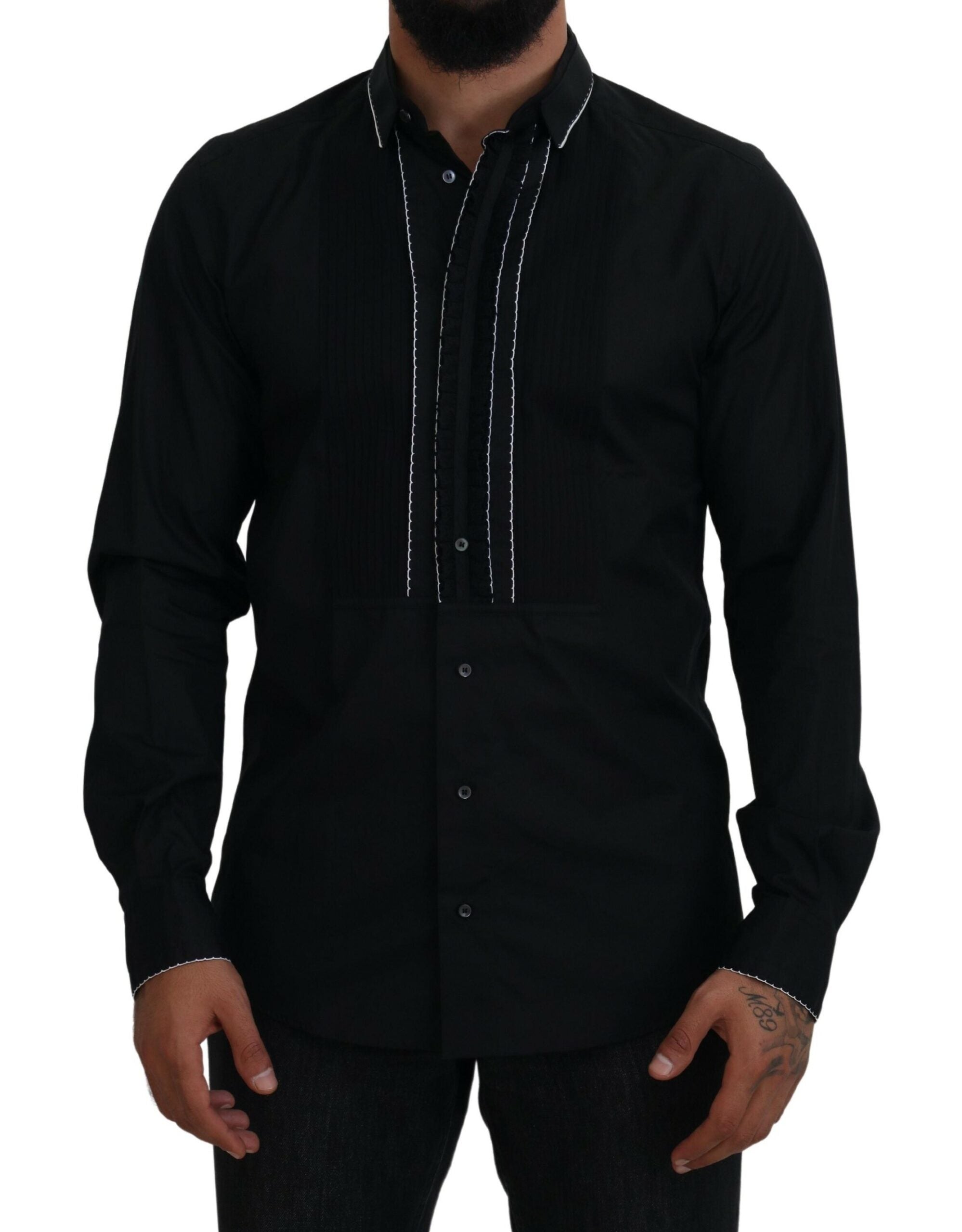 Chemise Dolce & Gabbana GOLD noire