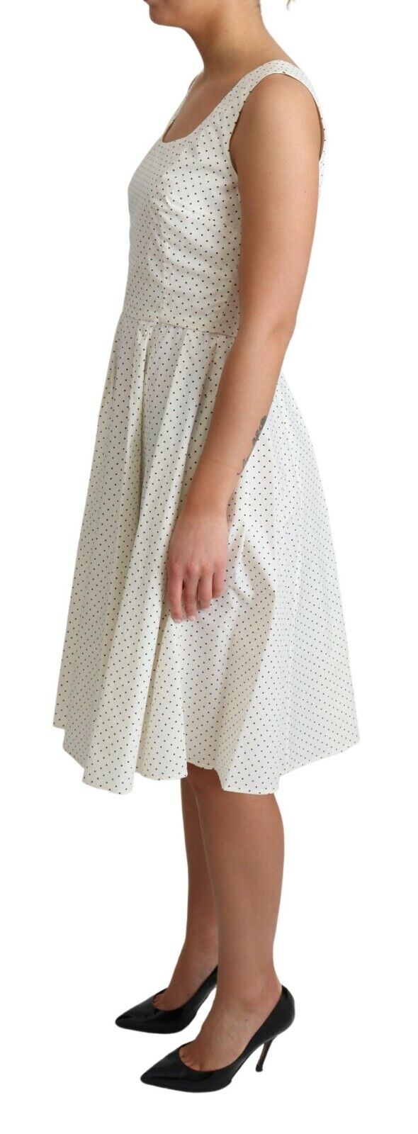 Robe Dolce & Gabbana A-line blanche Dolce & Gabbana