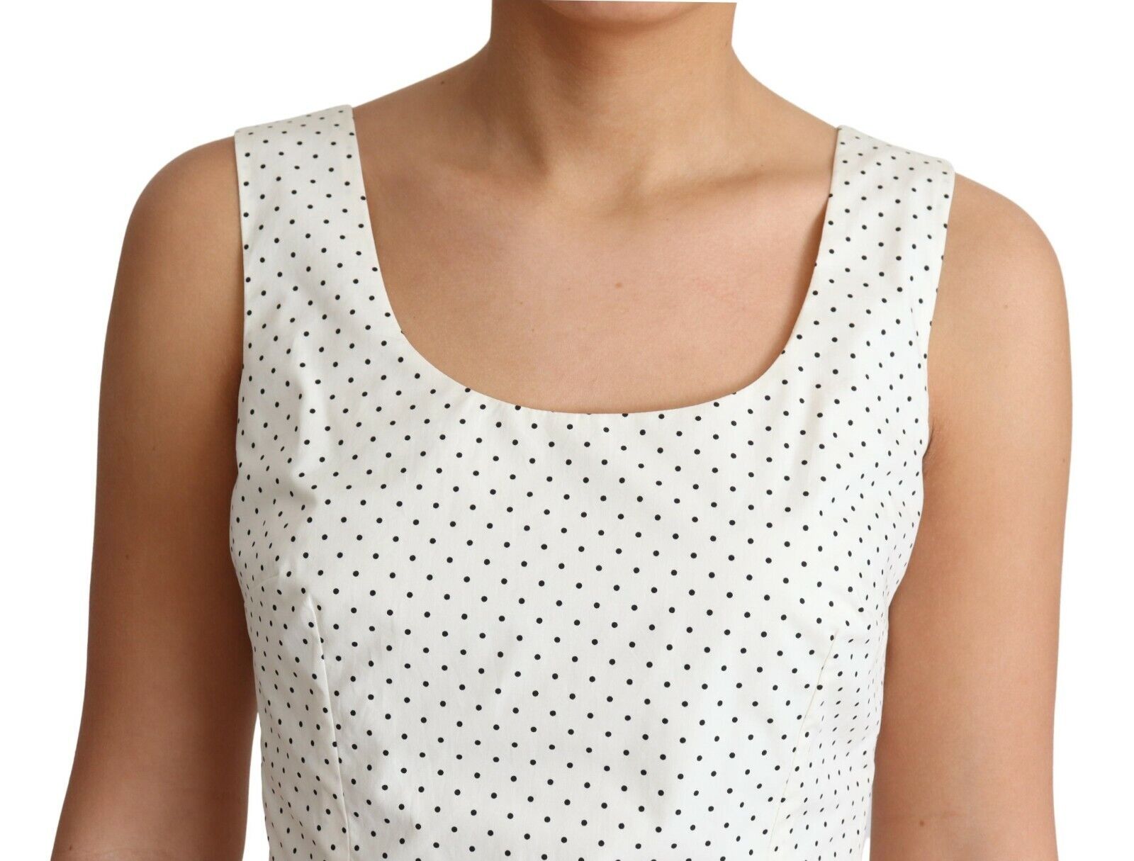 Robe Dolce & Gabbana A-line blanche Dolce & Gabbana