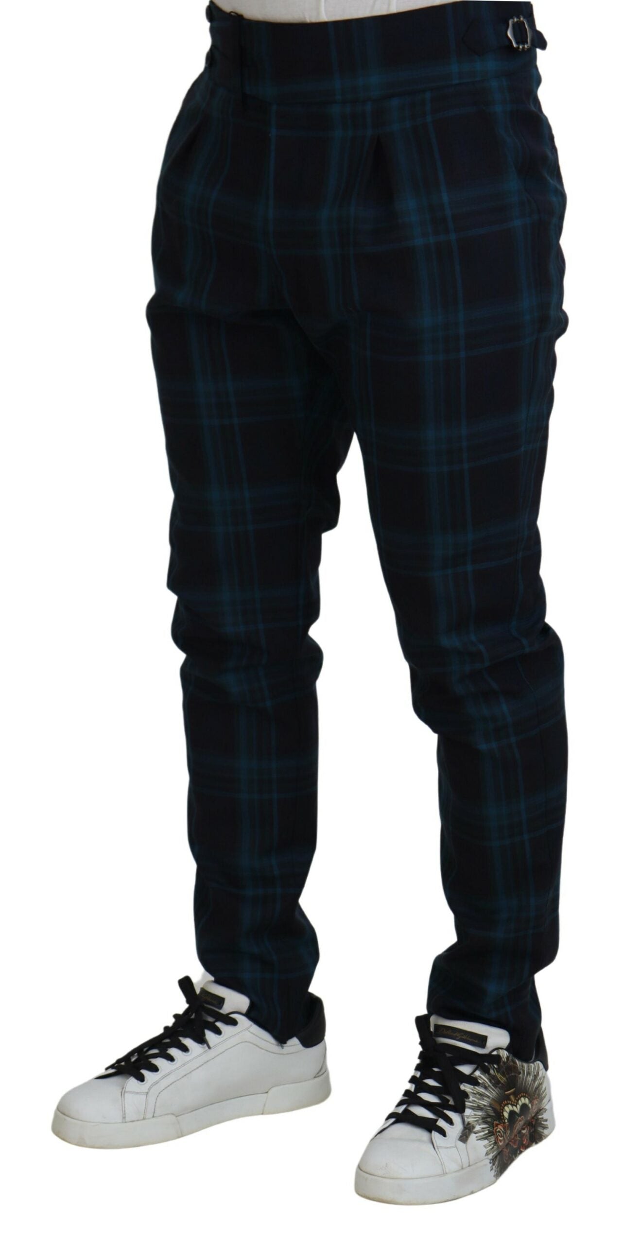 Pantalons Dolce & Gabbana Chino bleu violet