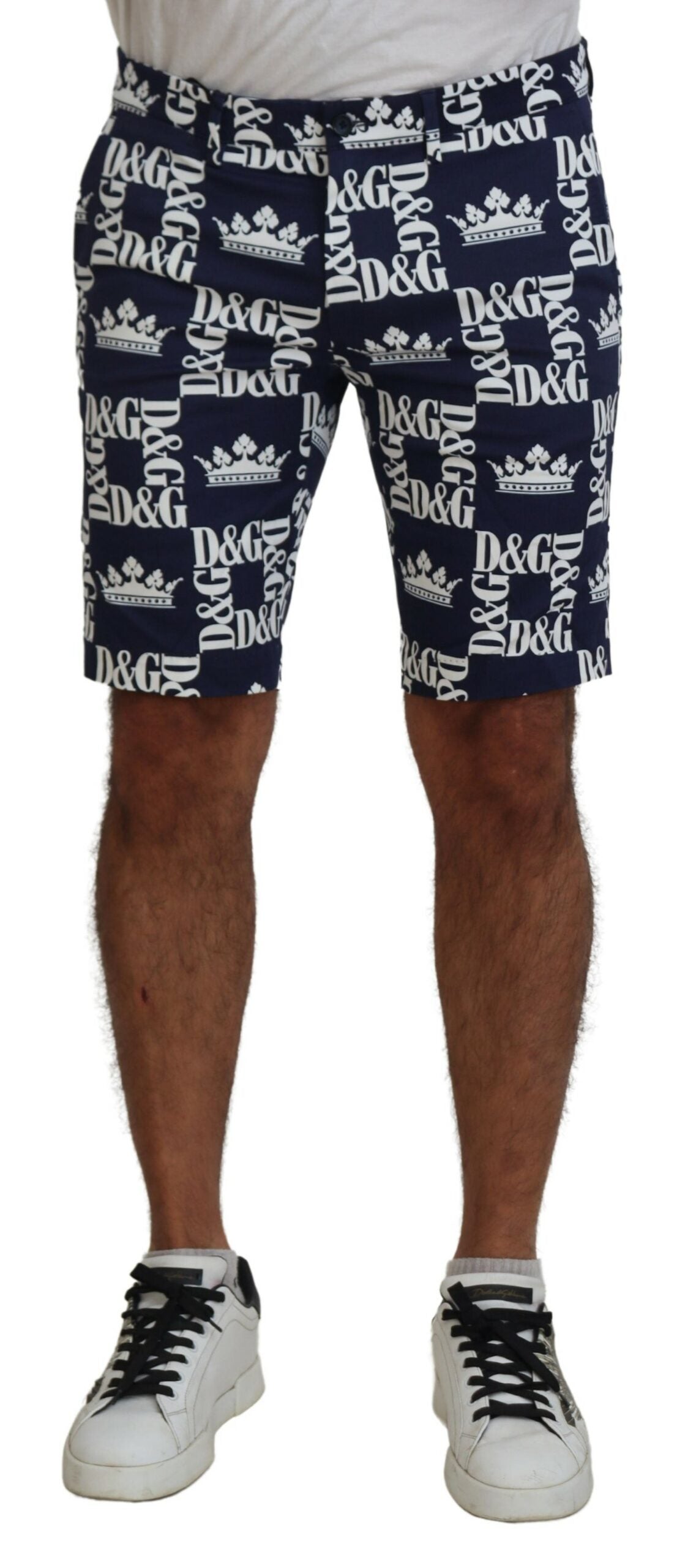 Shorts Dolce & Gabbana bleus et blancs