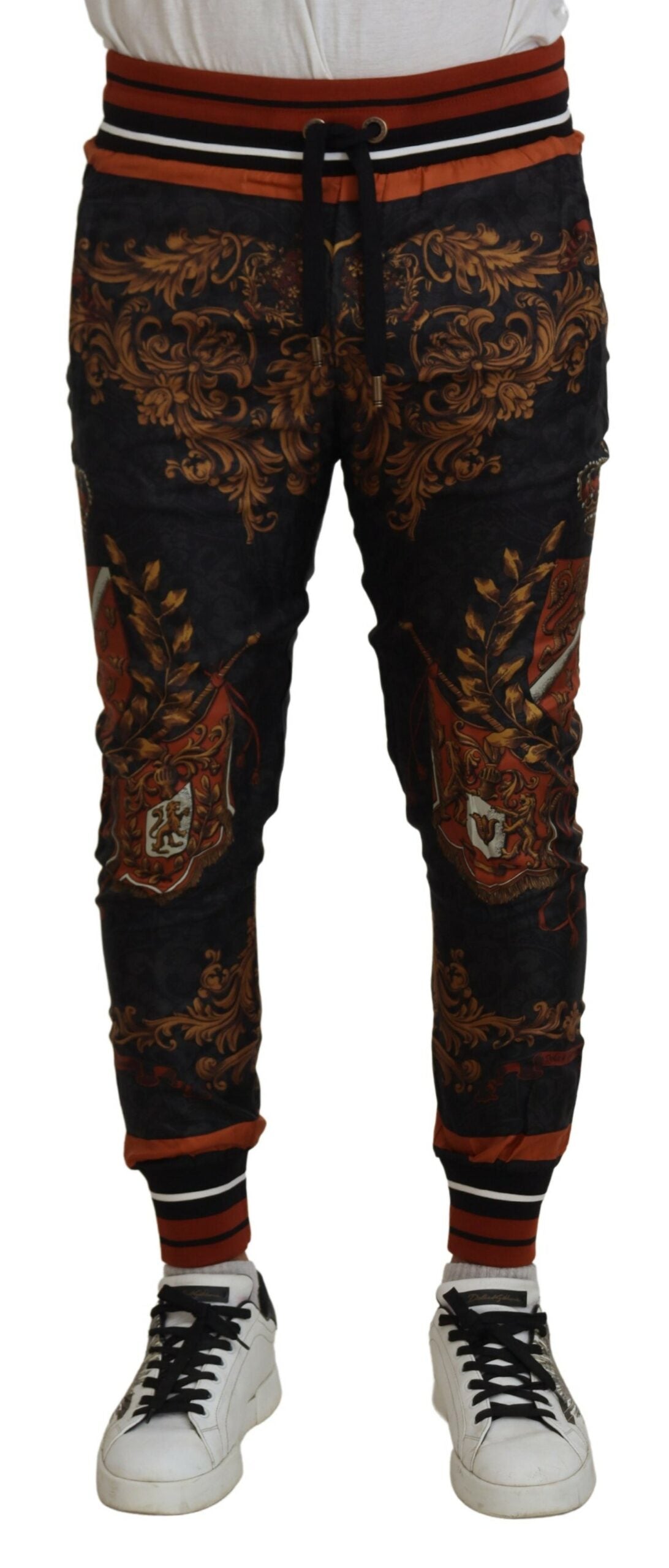 Pantalons Dolce & Gabbana Baroque gris