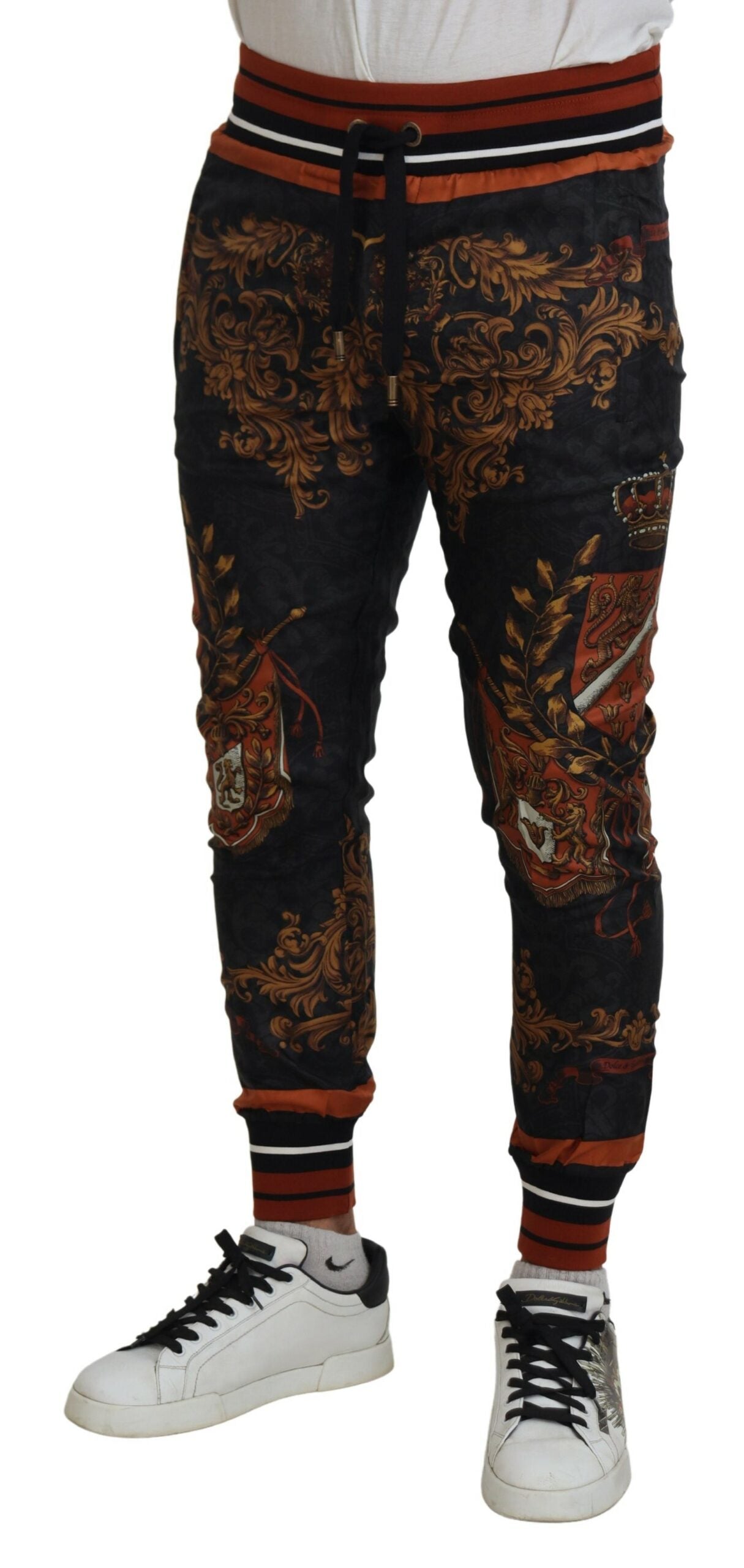 Pantalons Dolce & Gabbana Baroque gris