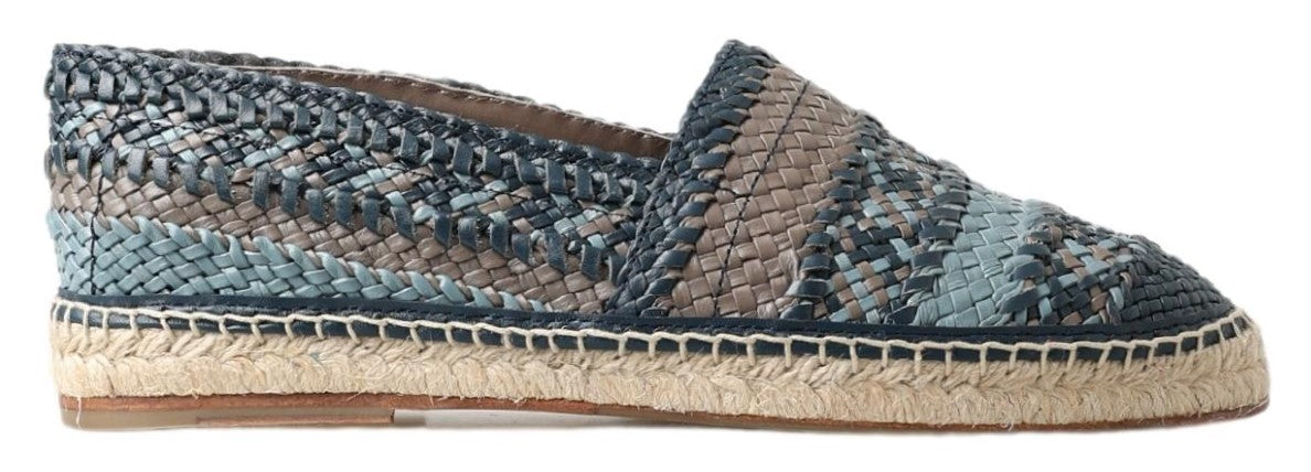 Espadrilles Dolce & Gabbana bleues et grises