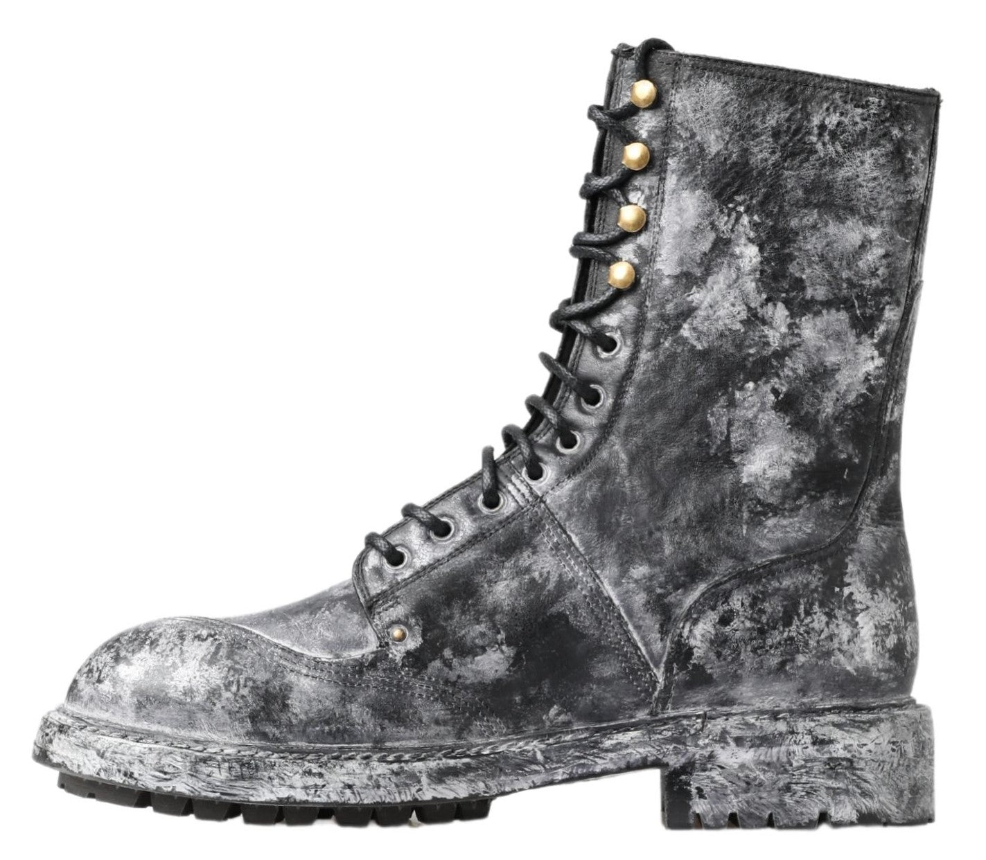 Bottines Dolce & Gabbana noires et grises