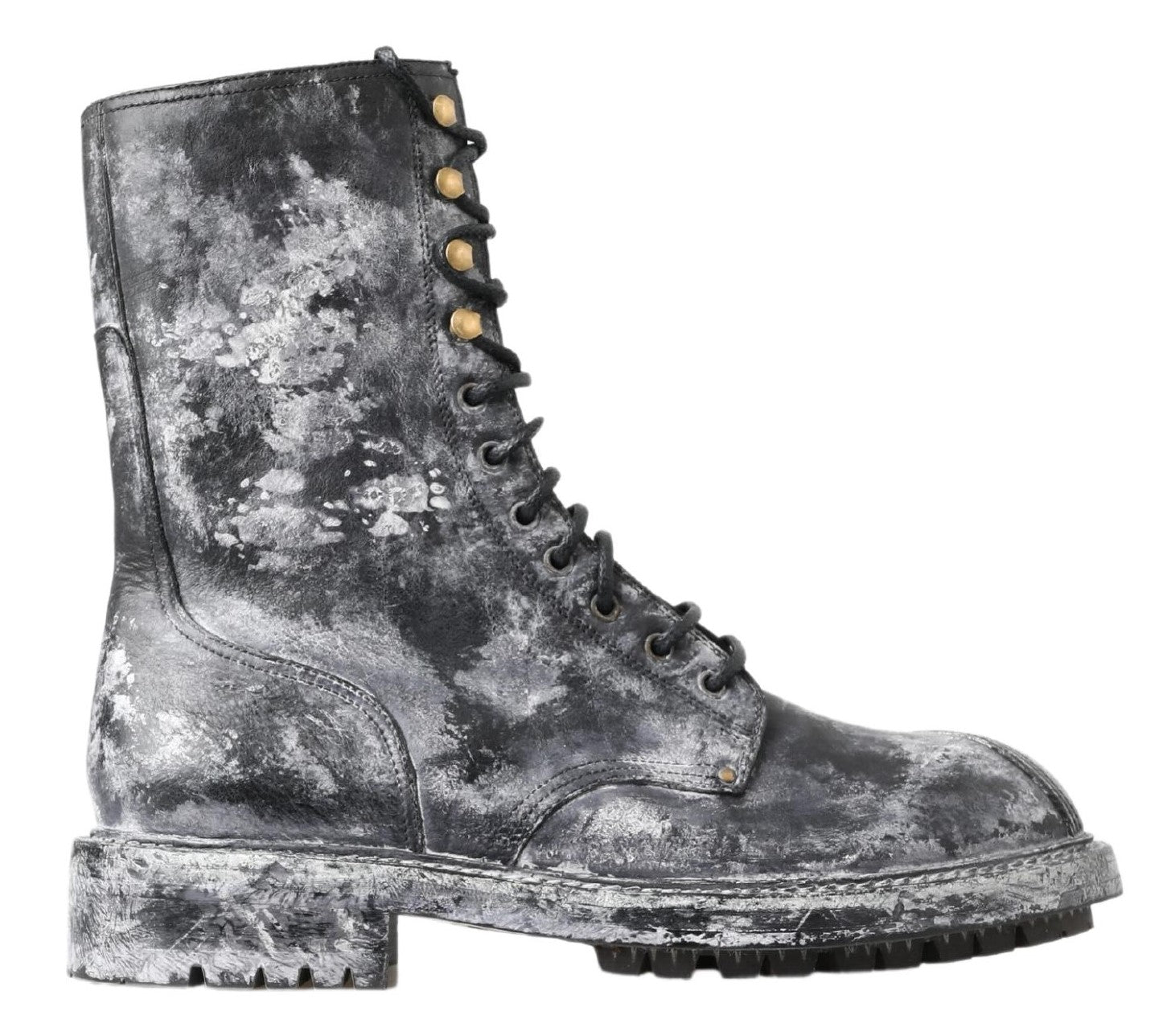 Bottines Dolce & Gabbana noires et grises