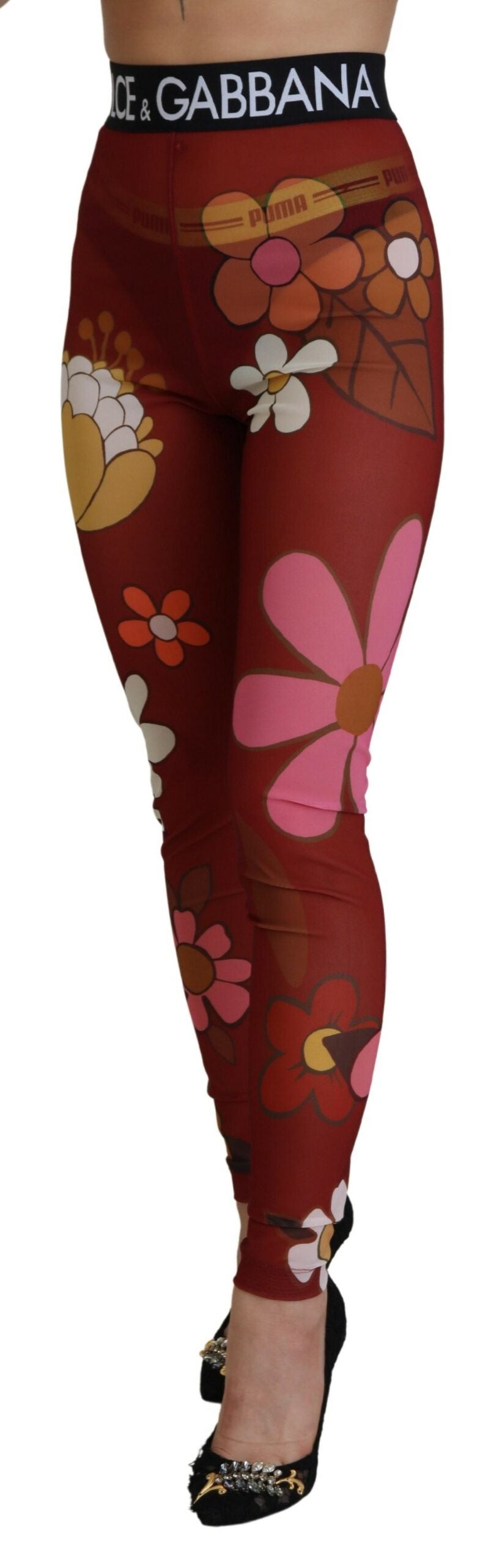 Leggings Dolce & Gabbana rouges