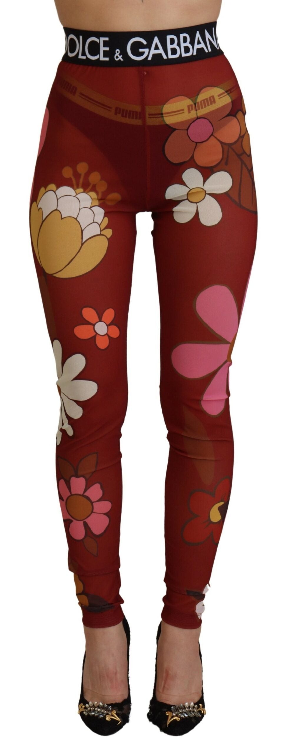 Leggings Dolce & Gabbana rouges