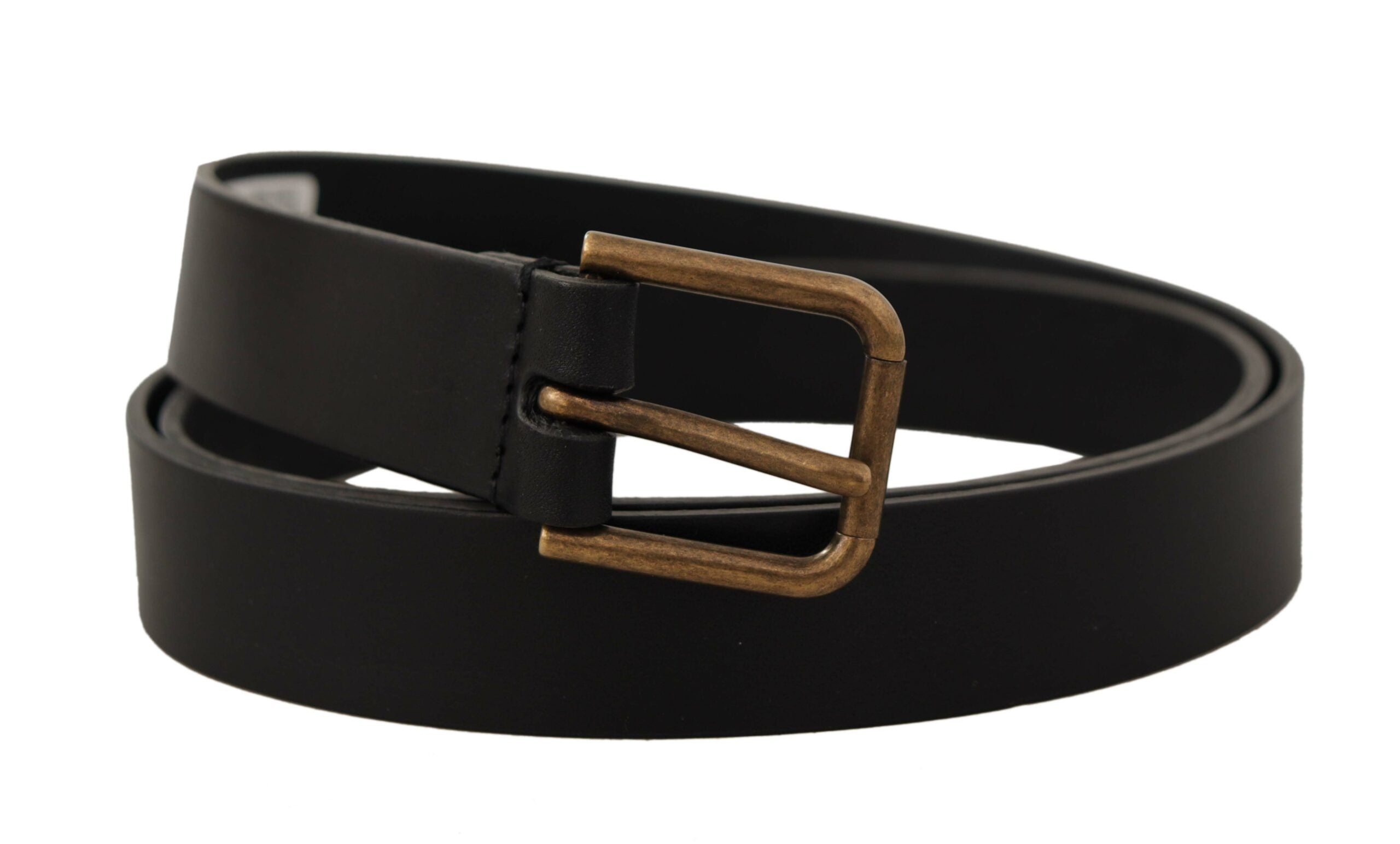 Ceinture Dolce & Gabbana en cuir noire