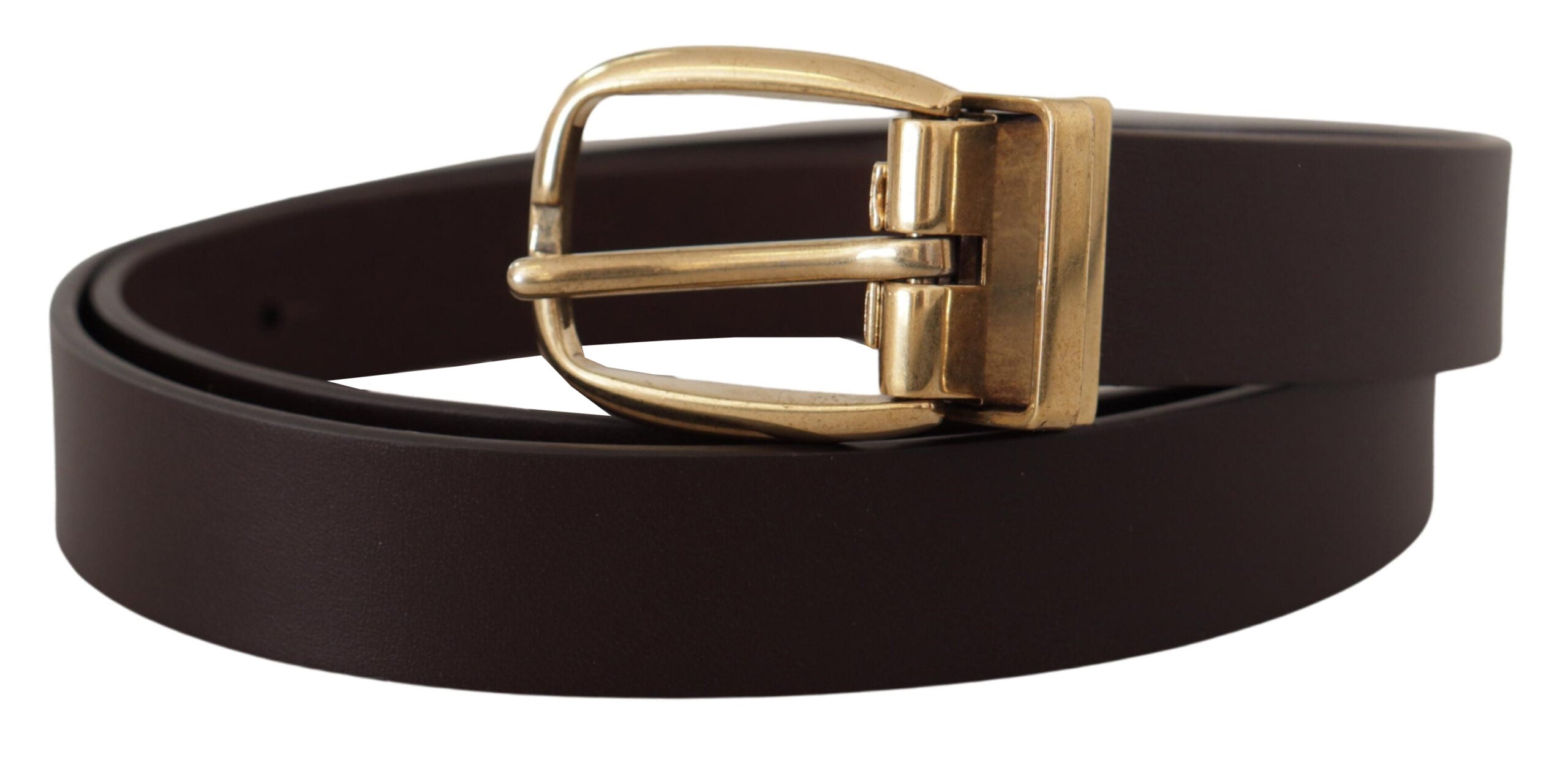 Ceinture Dolce & Gabbana marron foncé