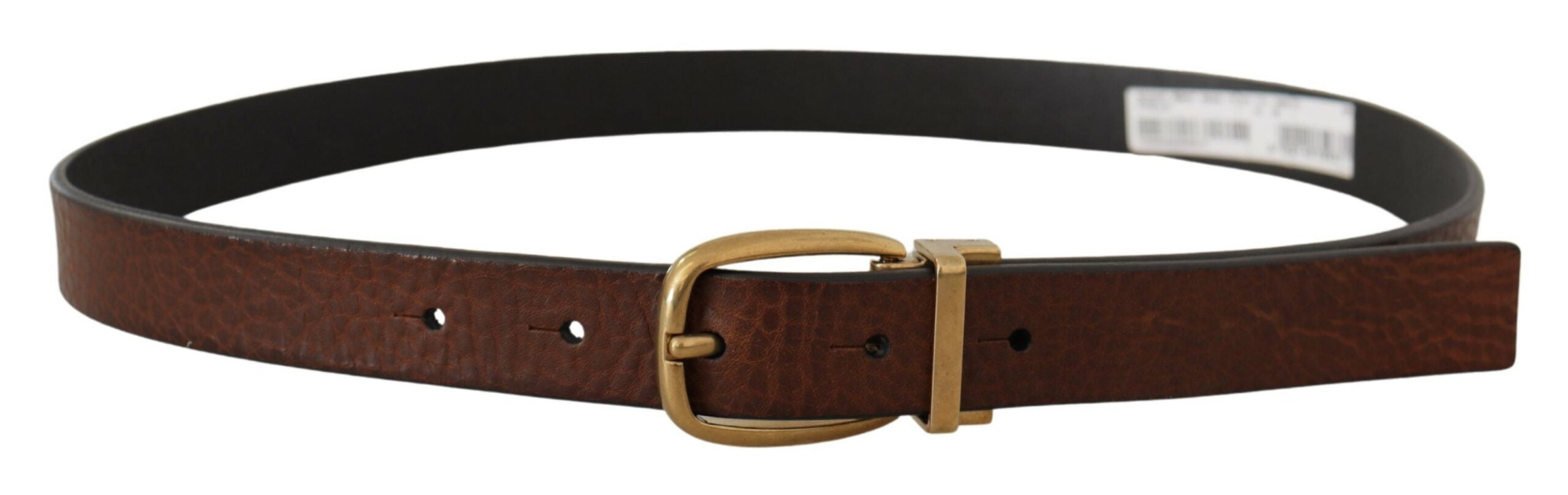 Ceinture Dolce & Gabbana en cuir marron