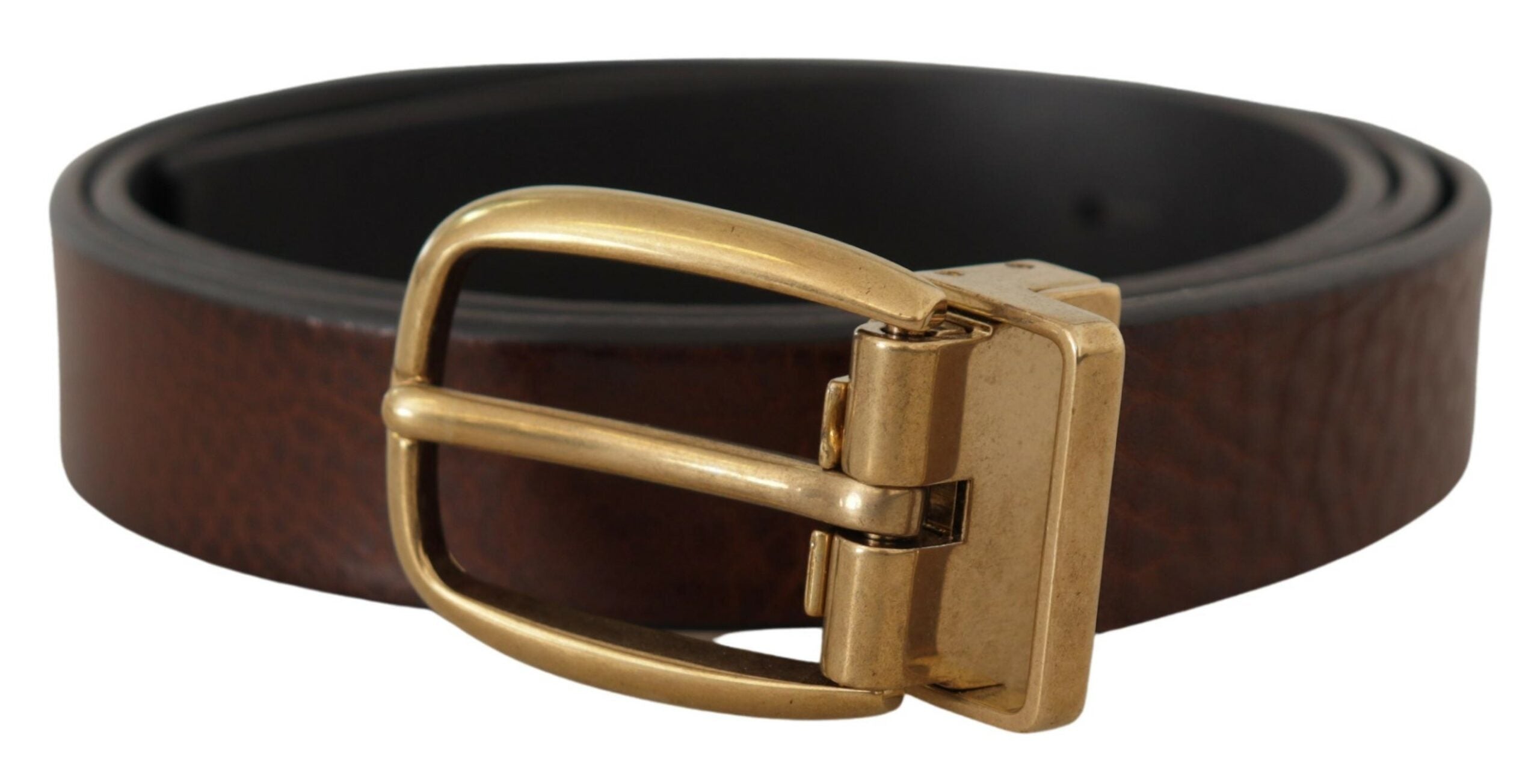 Ceinture Dolce & Gabbana en cuir marron