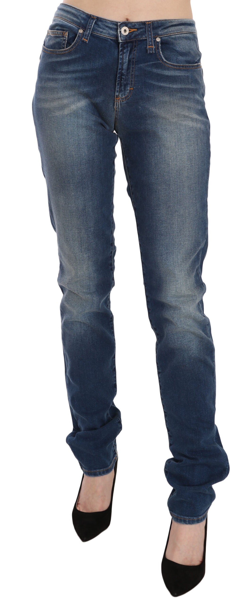 Jeans FIORUCCI Mid Waist bleu washed