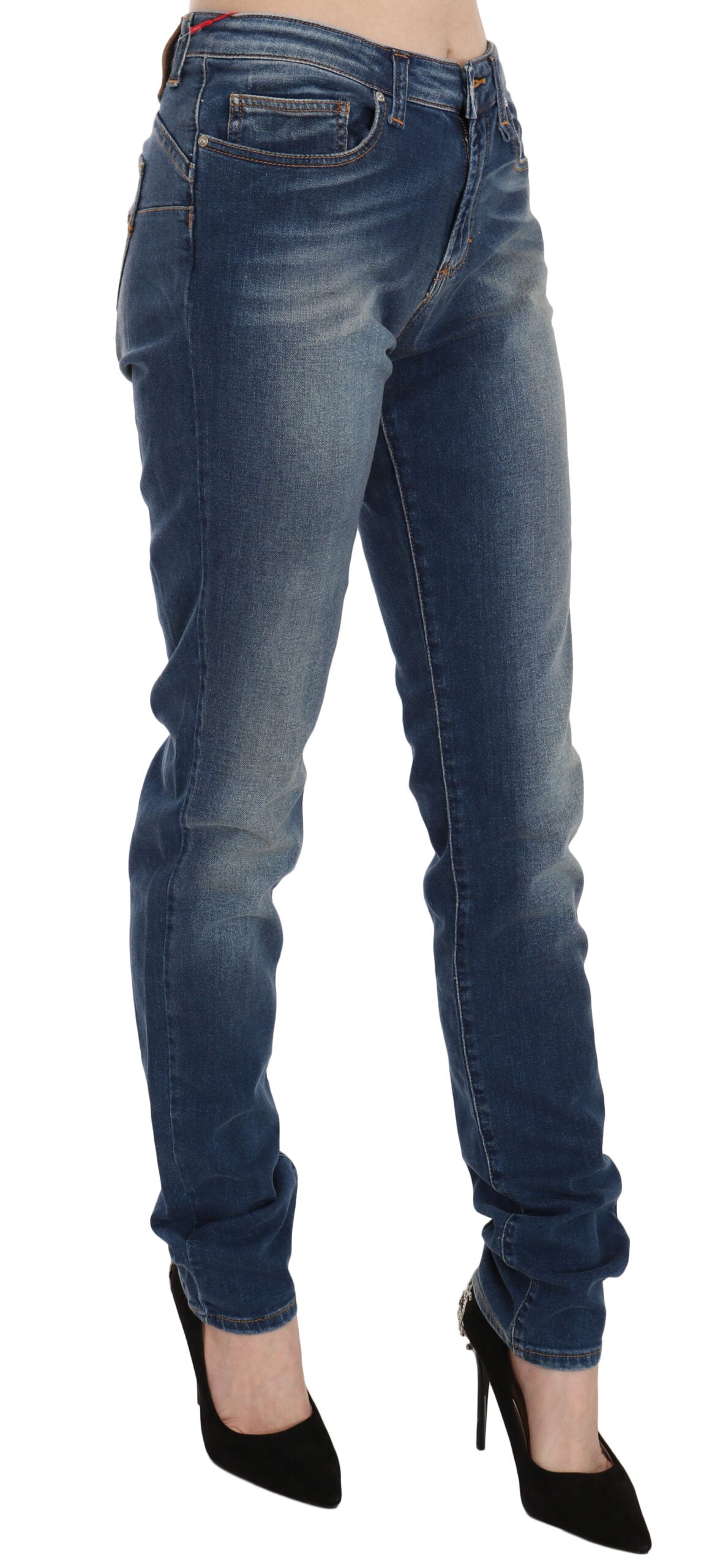 Jeans FIORUCCI Mid Waist bleu washed