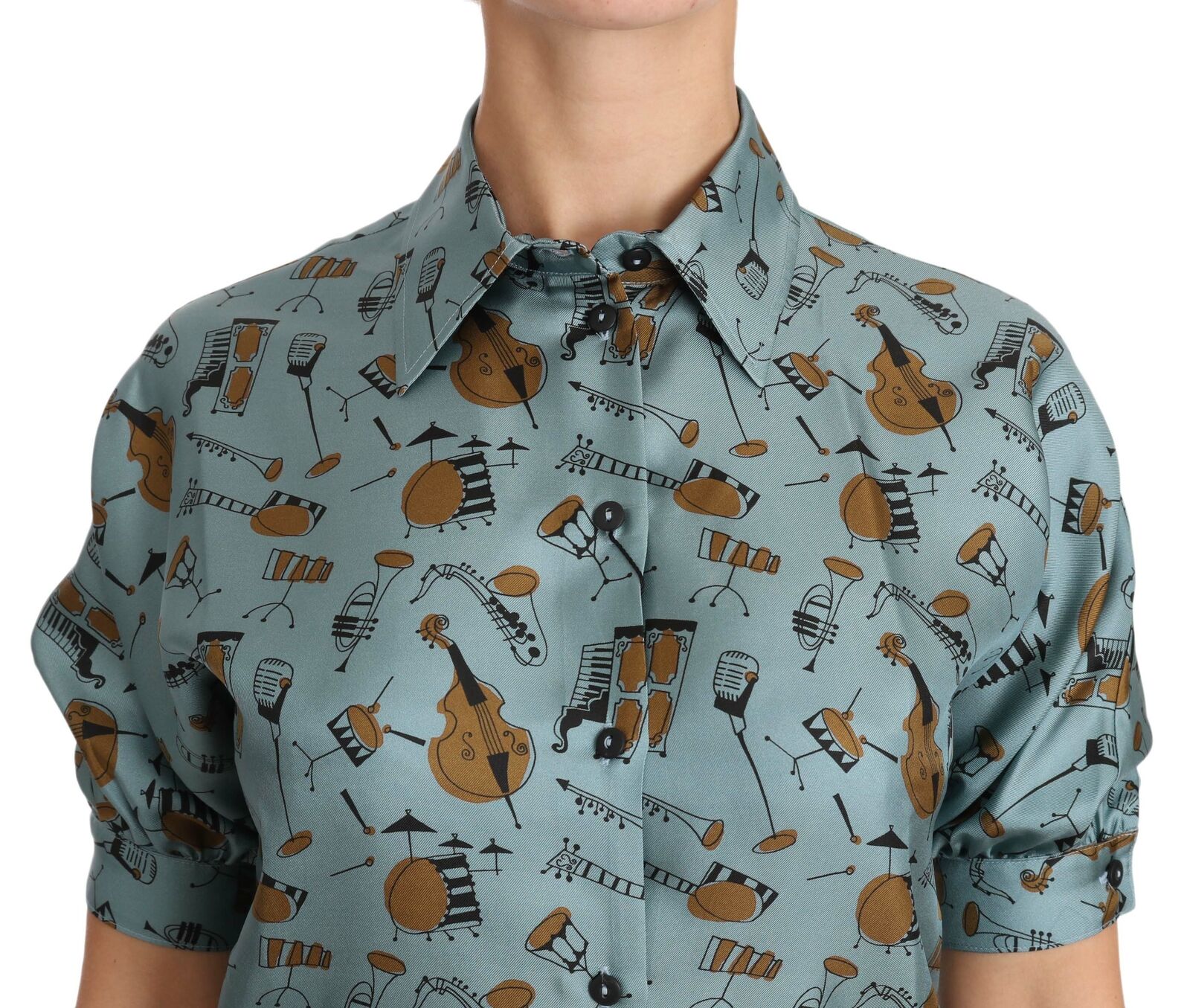 Chemise Dolce & Gabbana soie multicolore
