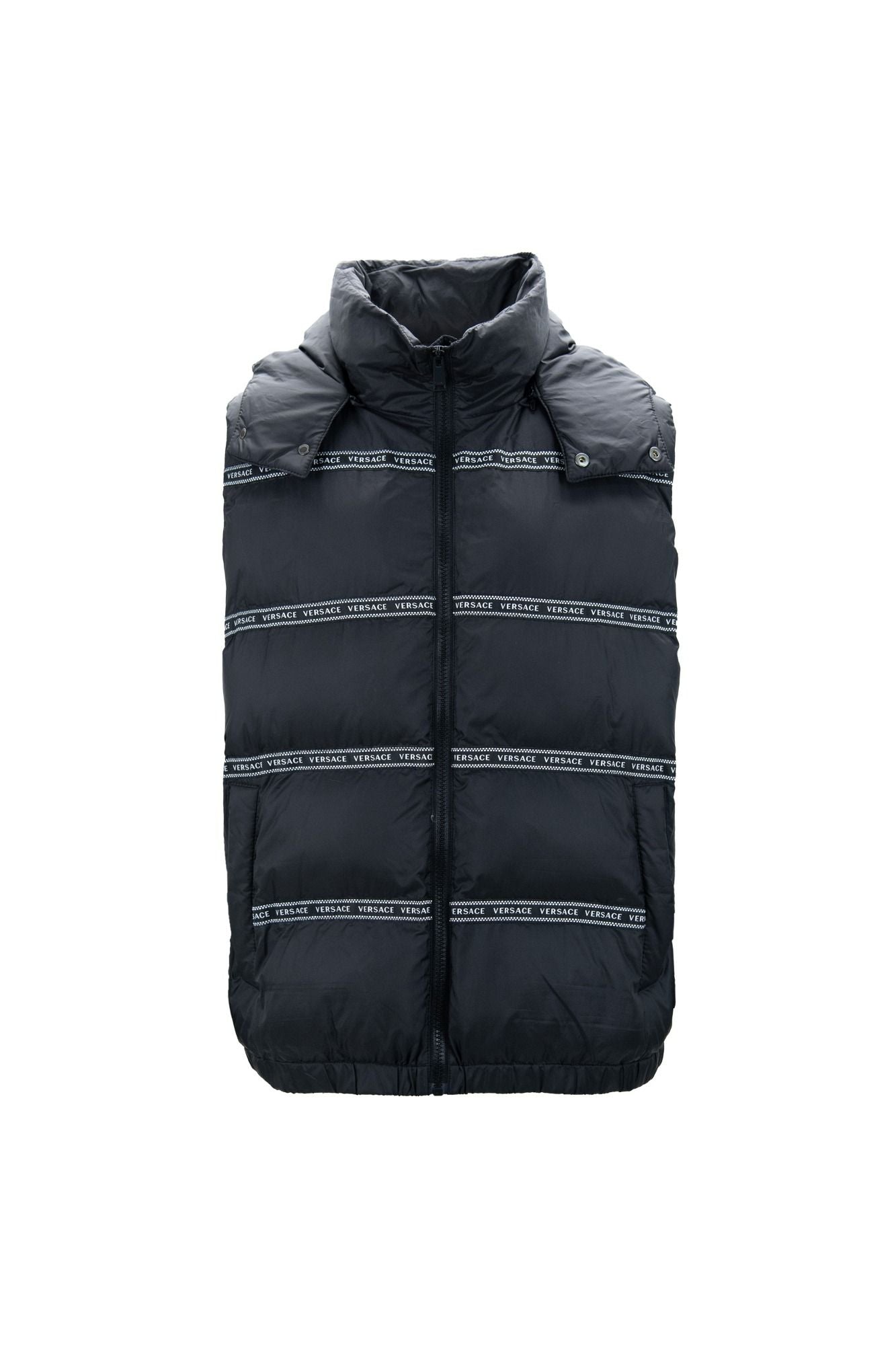 Gilet Versace logo noir