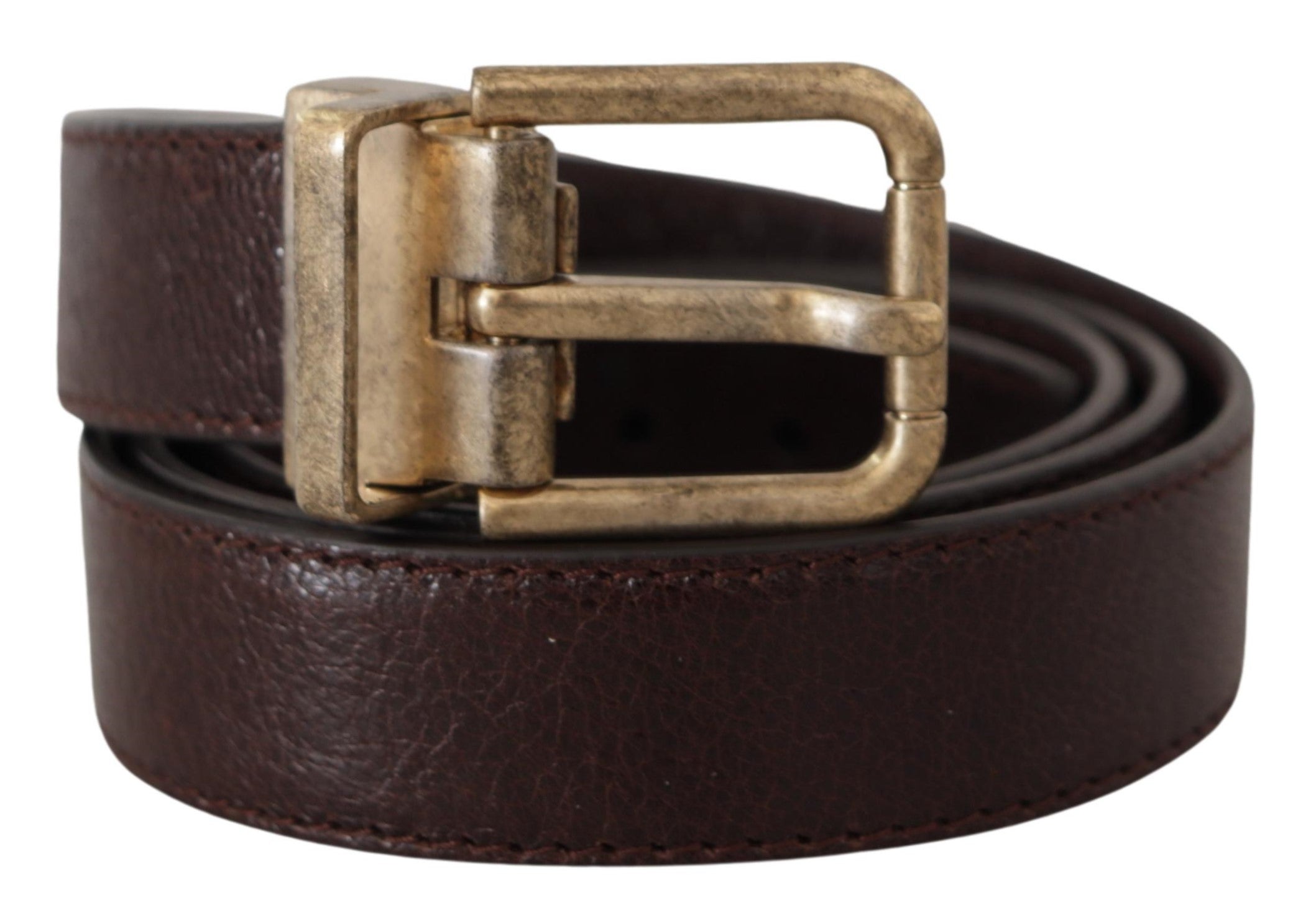 Ceinture Dolce & Gabbana métal brune