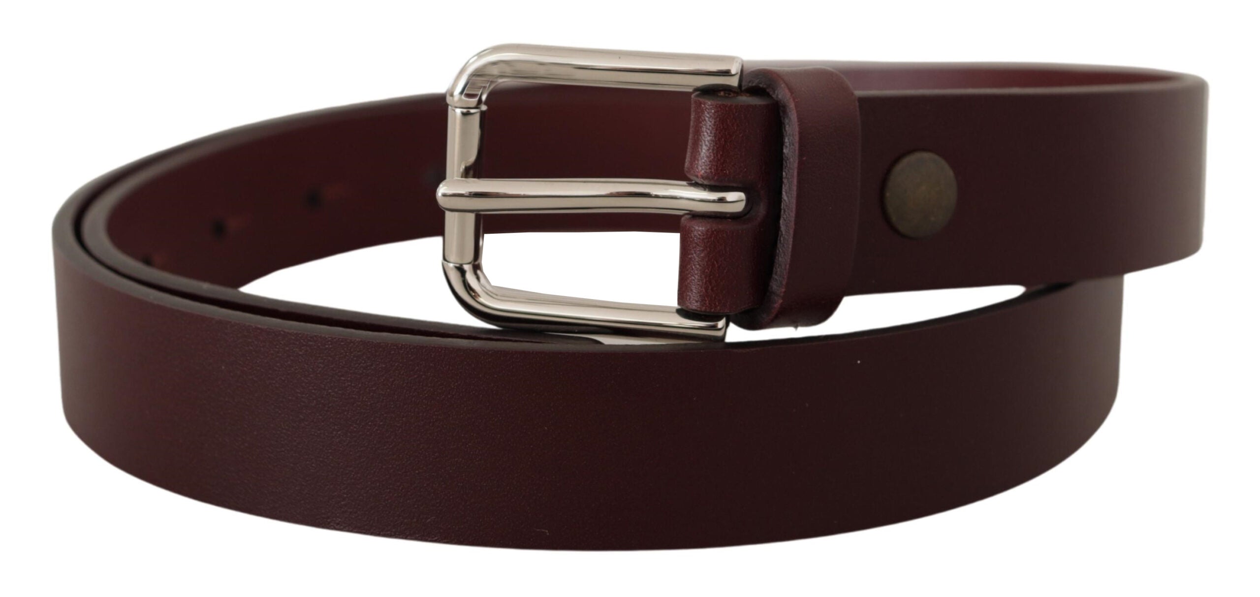 Ceinture Dolce & Gabbana maroon