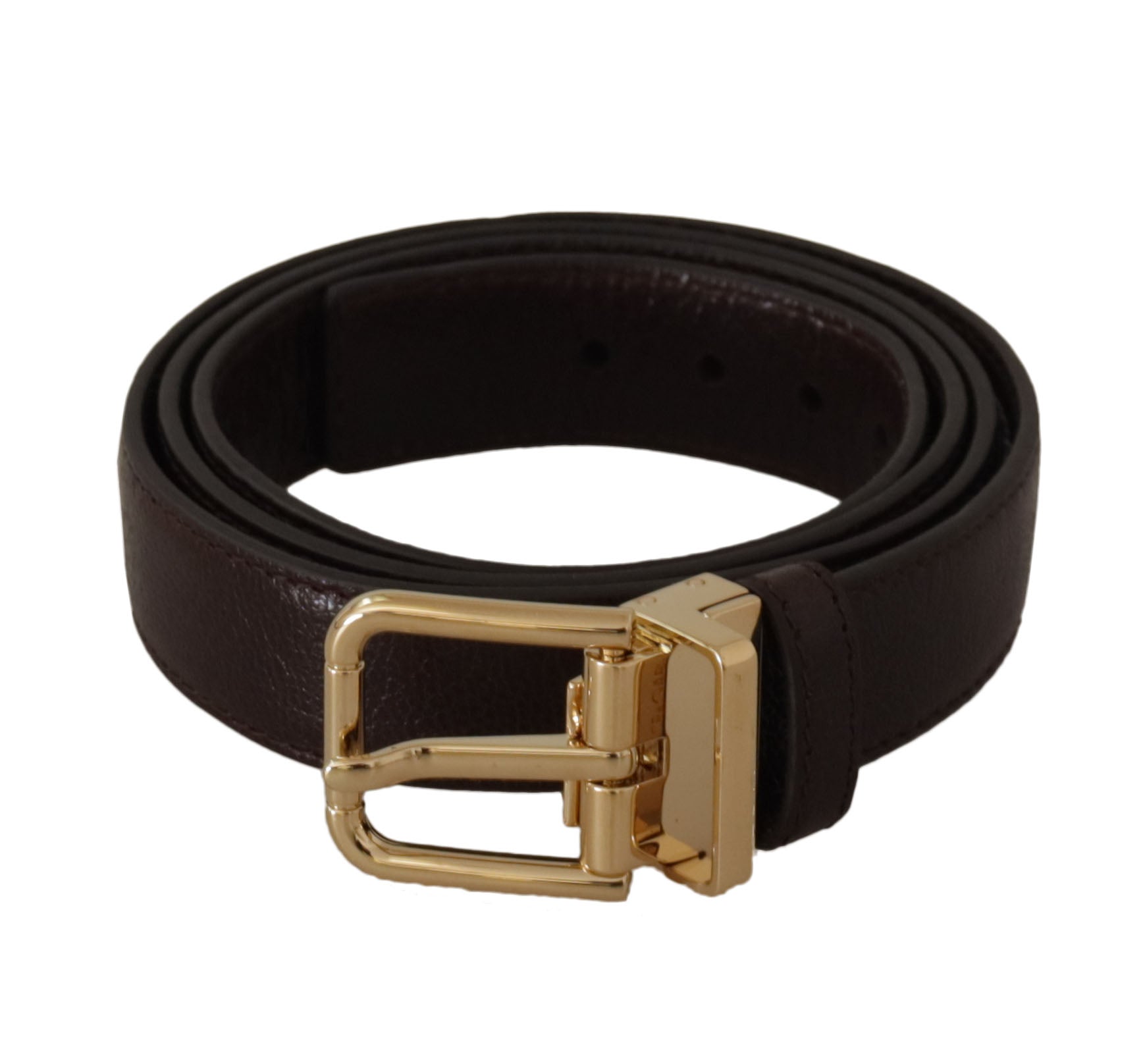 Ceinture Dolce & Gabbana en cuir marron