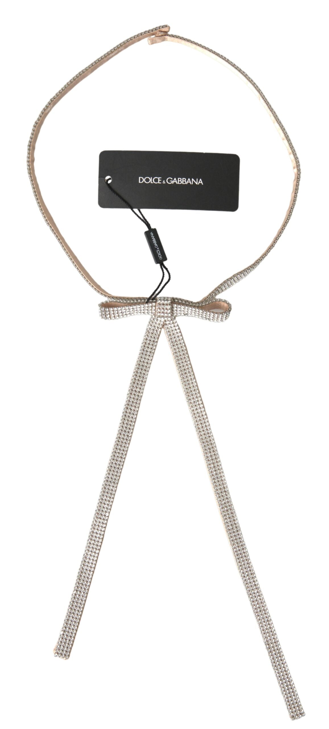 Ceinture Dolce & Gabbana en soie beige