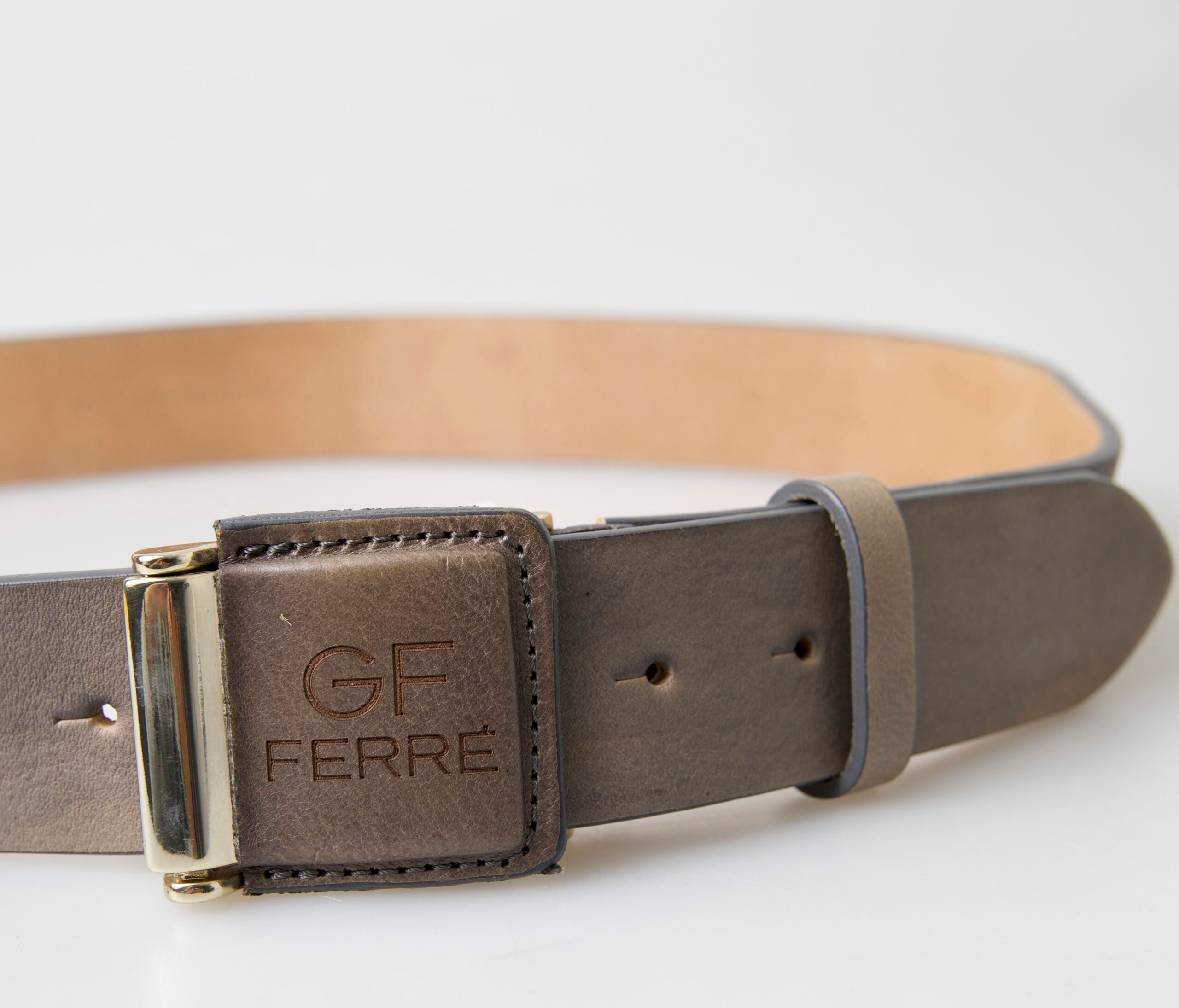 Ceinture GF Ferre Fashion marron