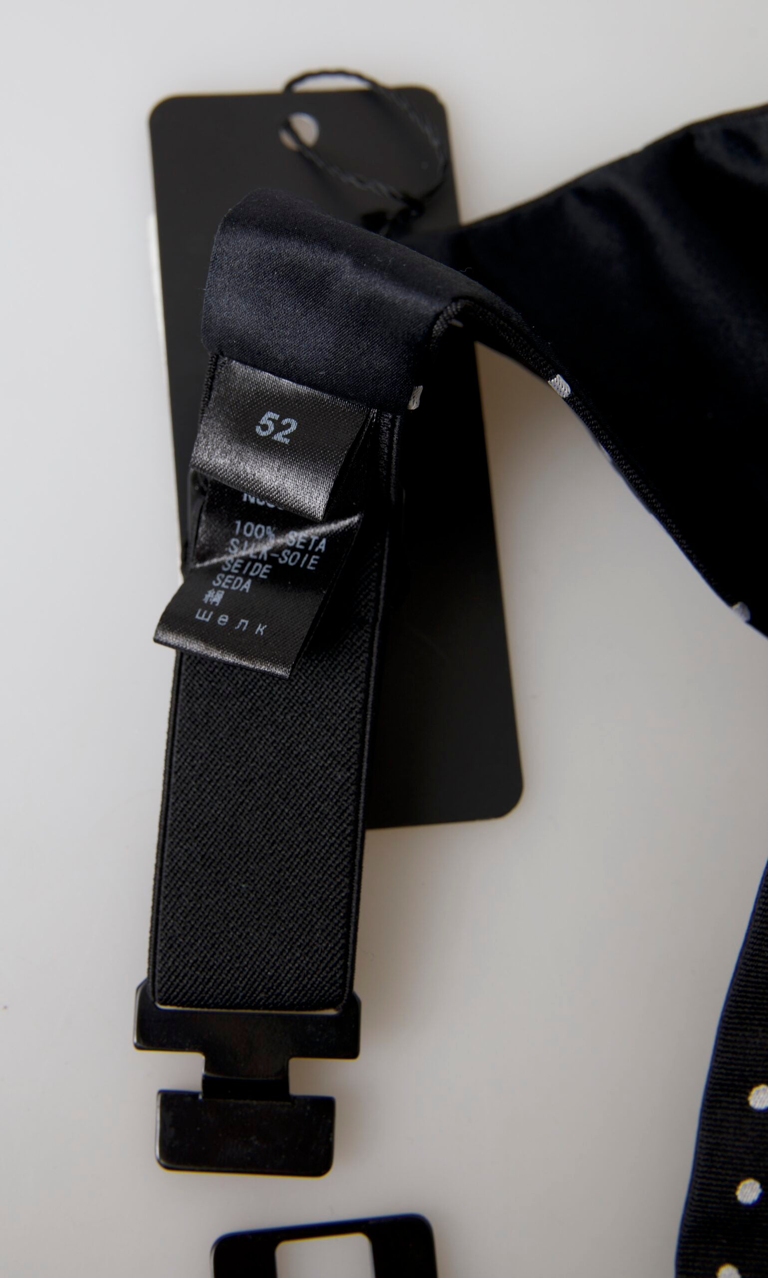 Ceinture DOLCE & GABBANA à pois noirs et blancs