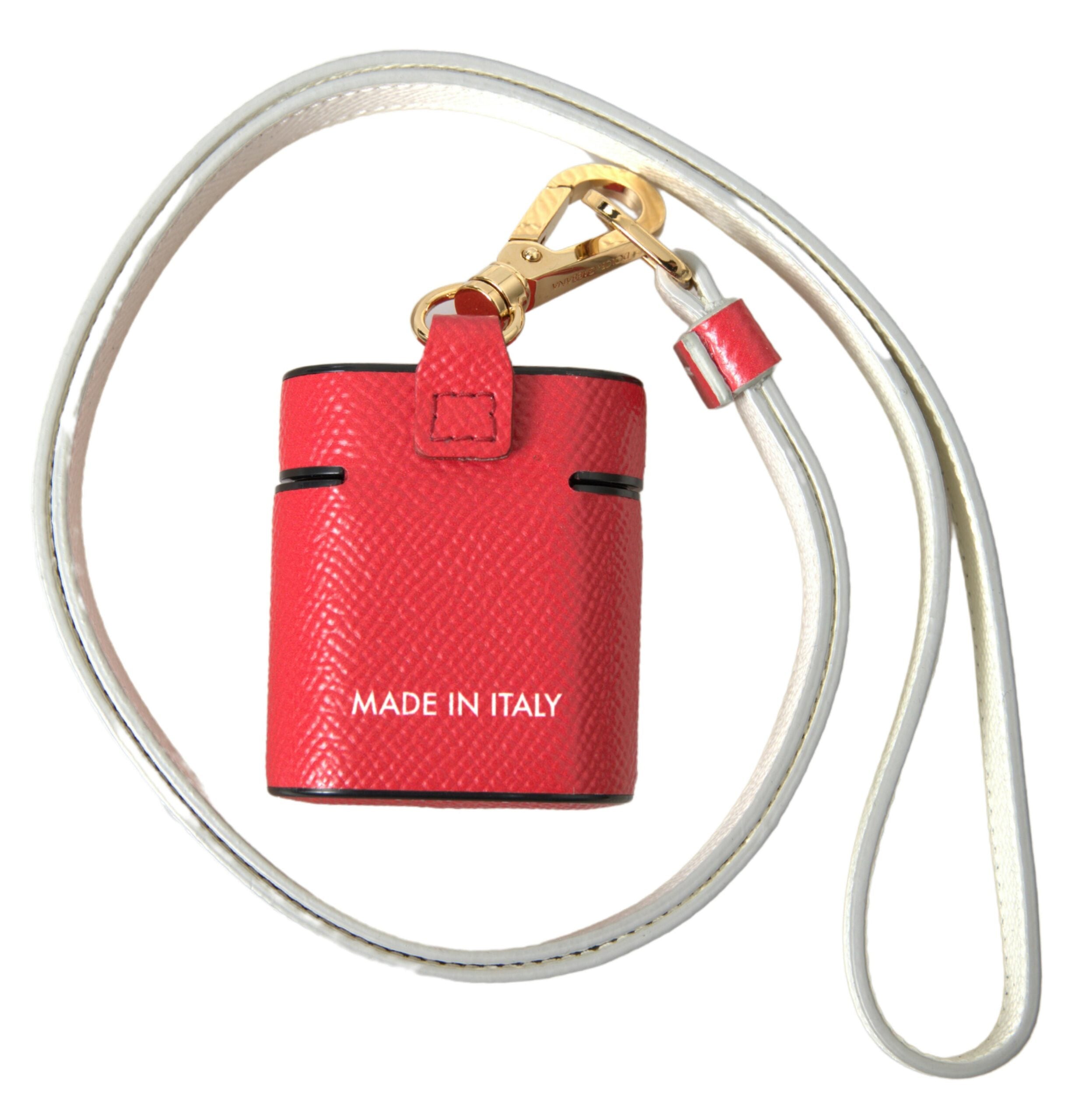 Étui Airpods Dolce & Gabbana rouge
