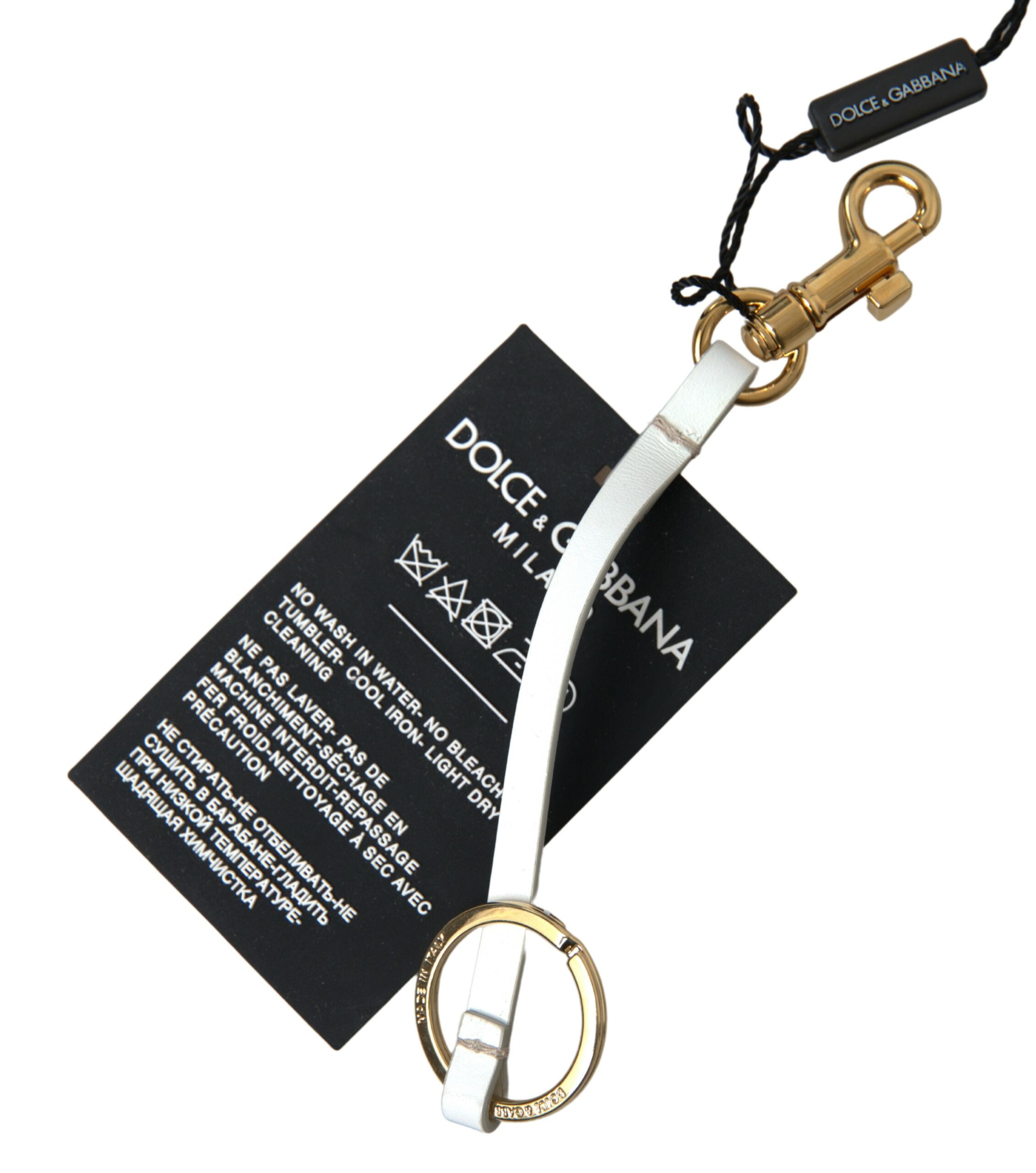 Porte-clés Dolce & Gabbana noir