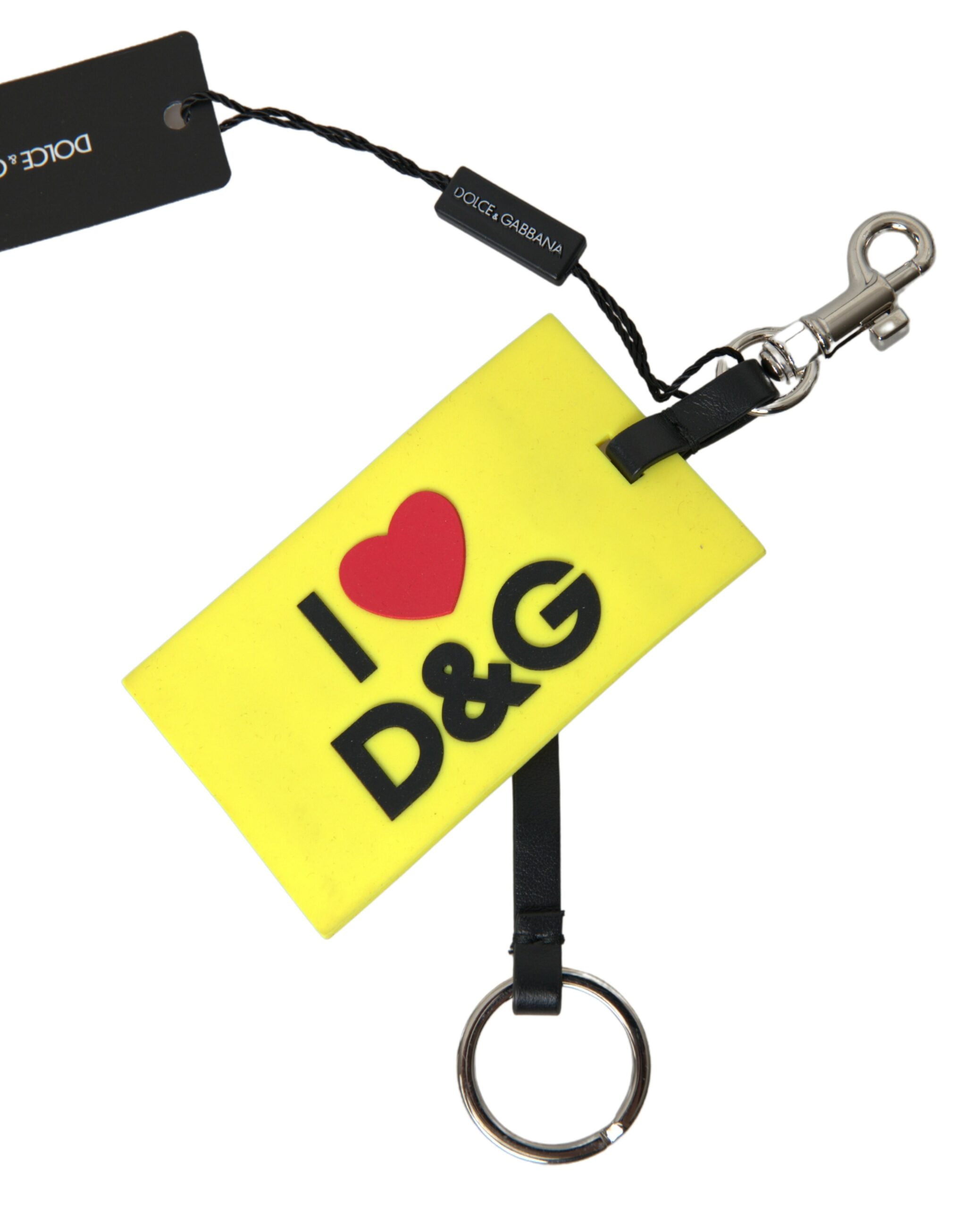 Porte-clés Dolce & Gabbana jaune