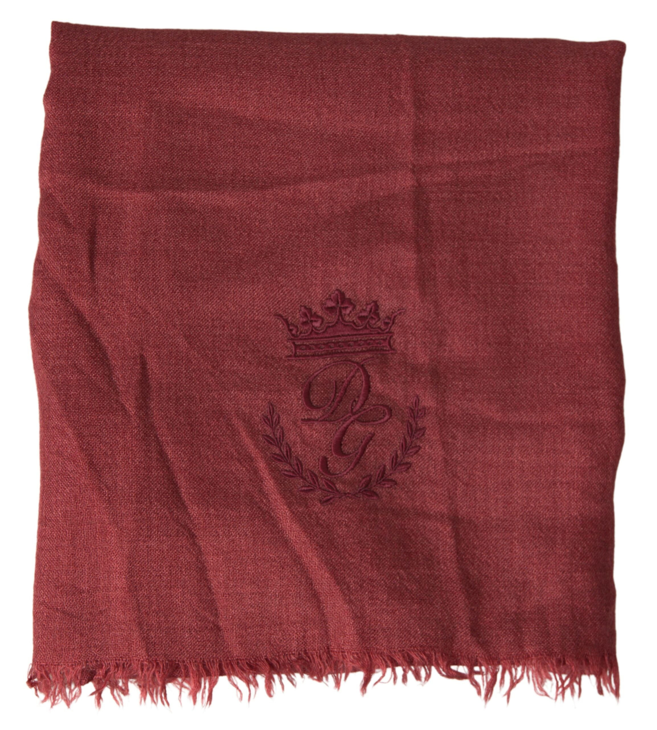 Châle Dolce & Gabbana maroon