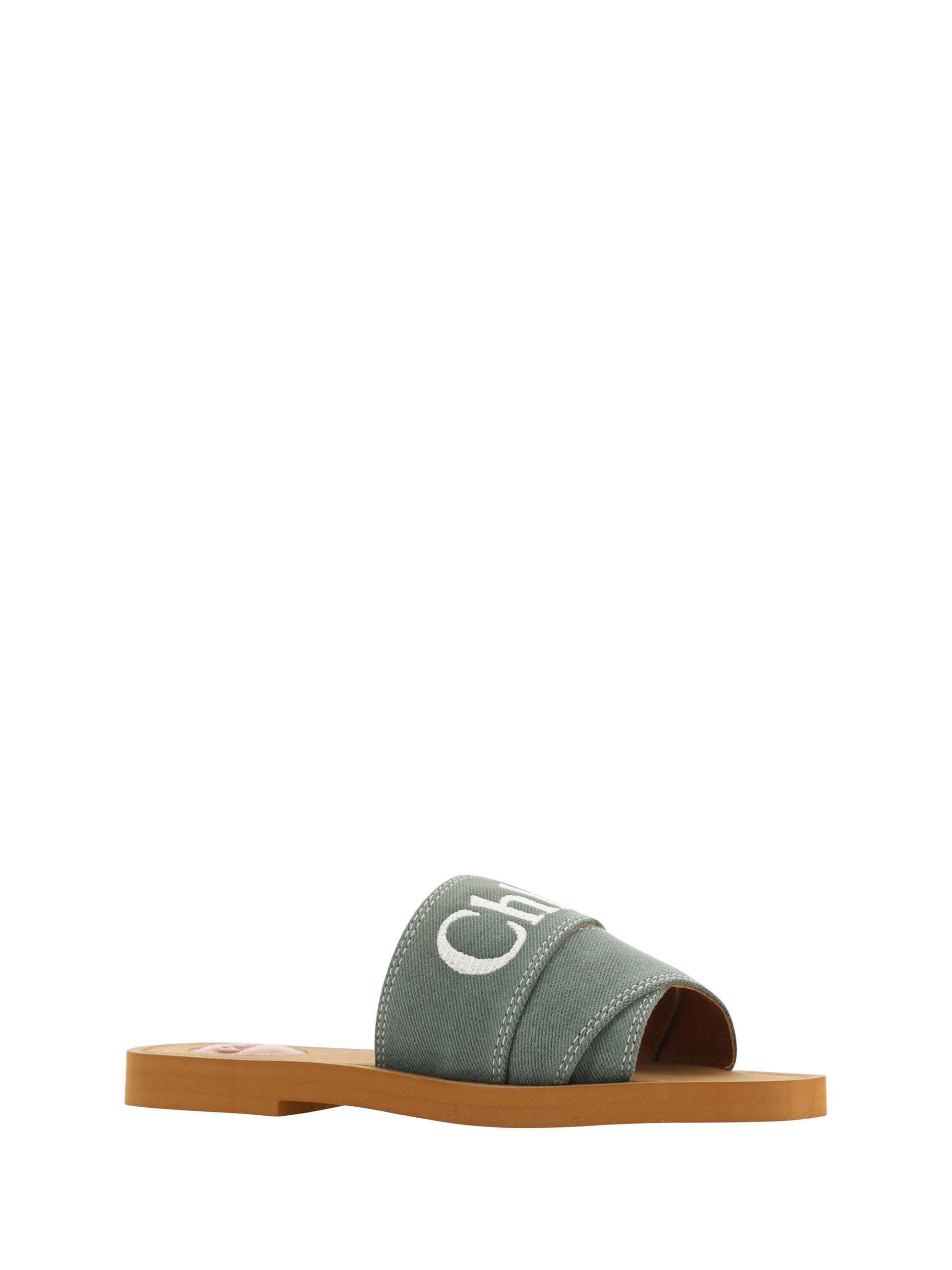 Sandales Chloé CHC23A188FE vertes