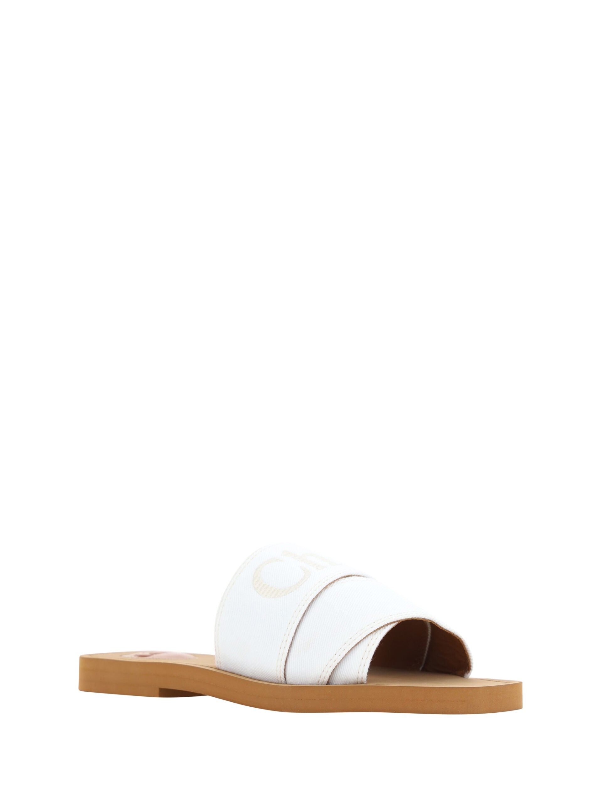 Sandales Chloé CHC23A188FB blanches