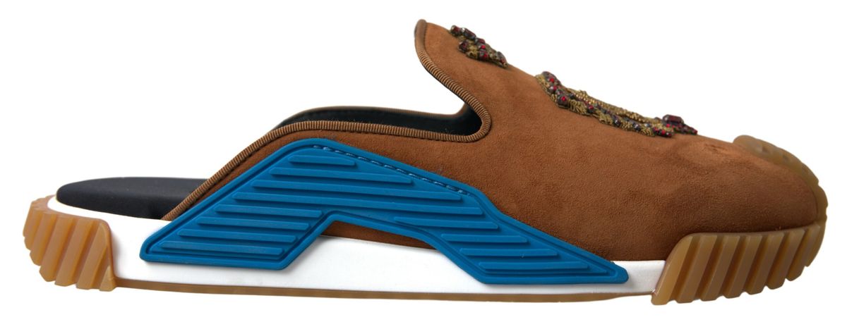Sandales Dolce & Gabbana NS1 marron multicolore