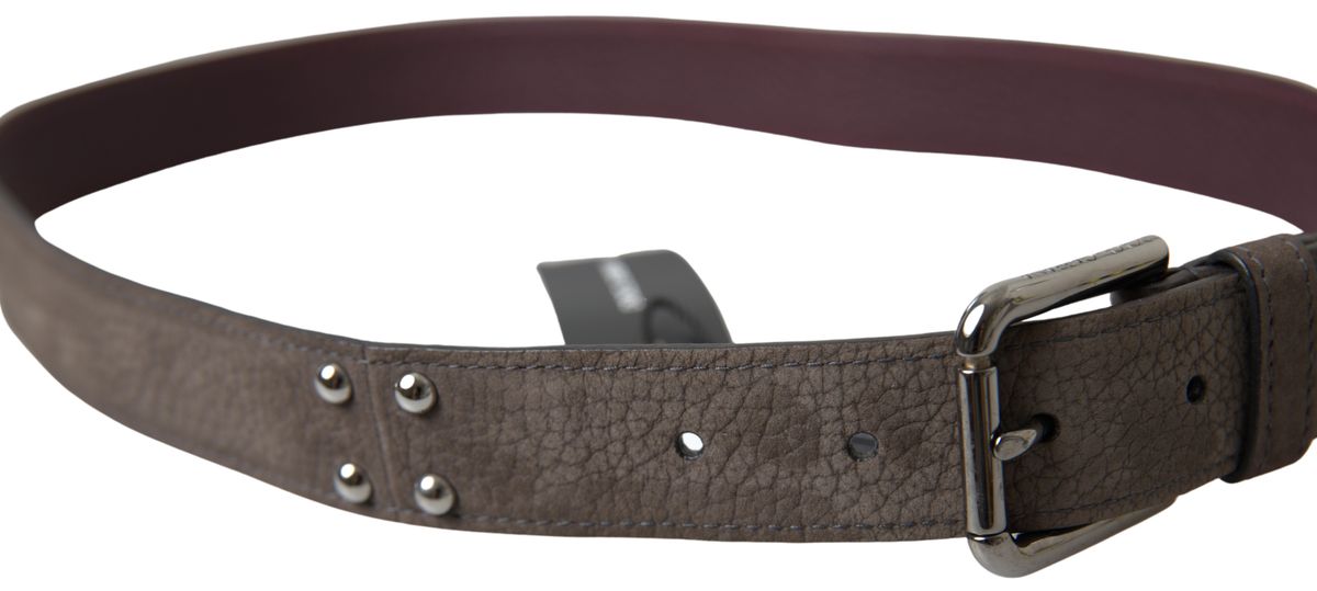 Ceinture Dolce & Gabbana en cuir marron