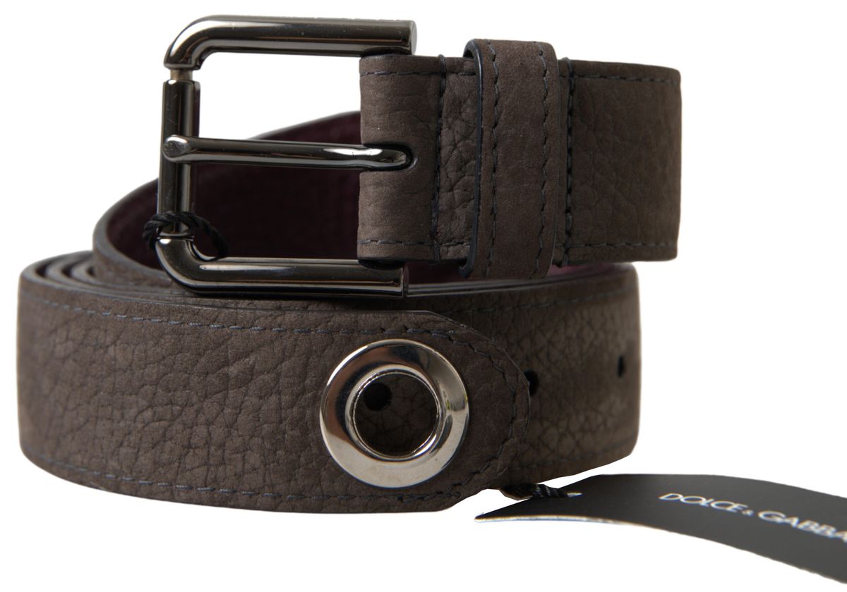 Ceinture Dolce & Gabbana en cuir marron
