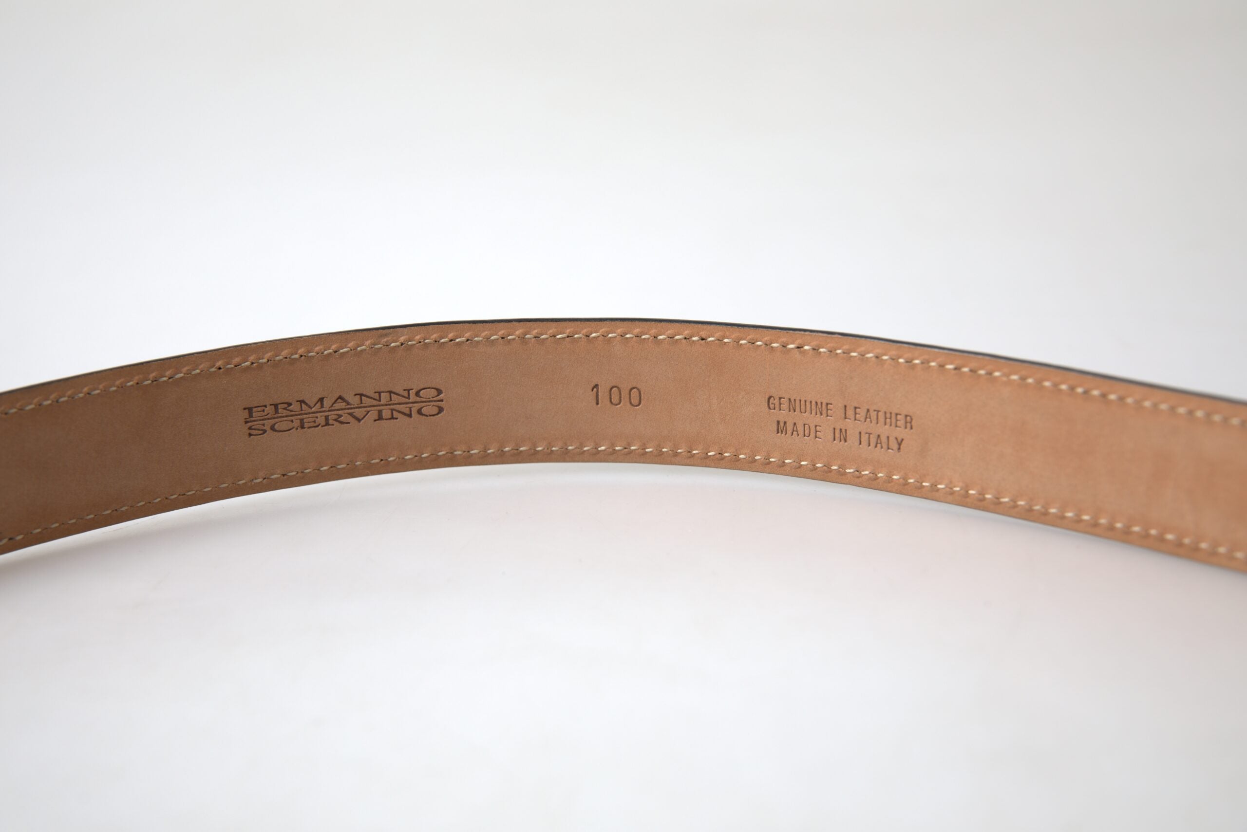 Ceinture Ermanno Scervino en cuir noire