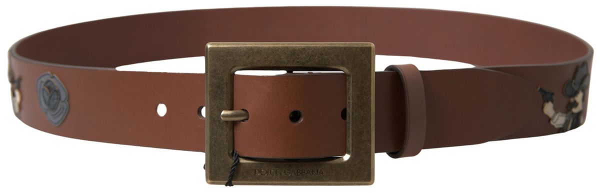 Ceinture Dolce & Gabbana marron