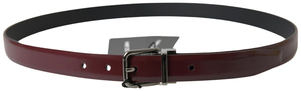 Ceinture Dolce & Gabbana bordeaux