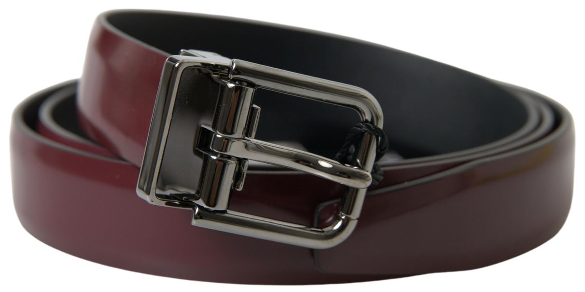Ceinture Dolce & Gabbana bordeaux