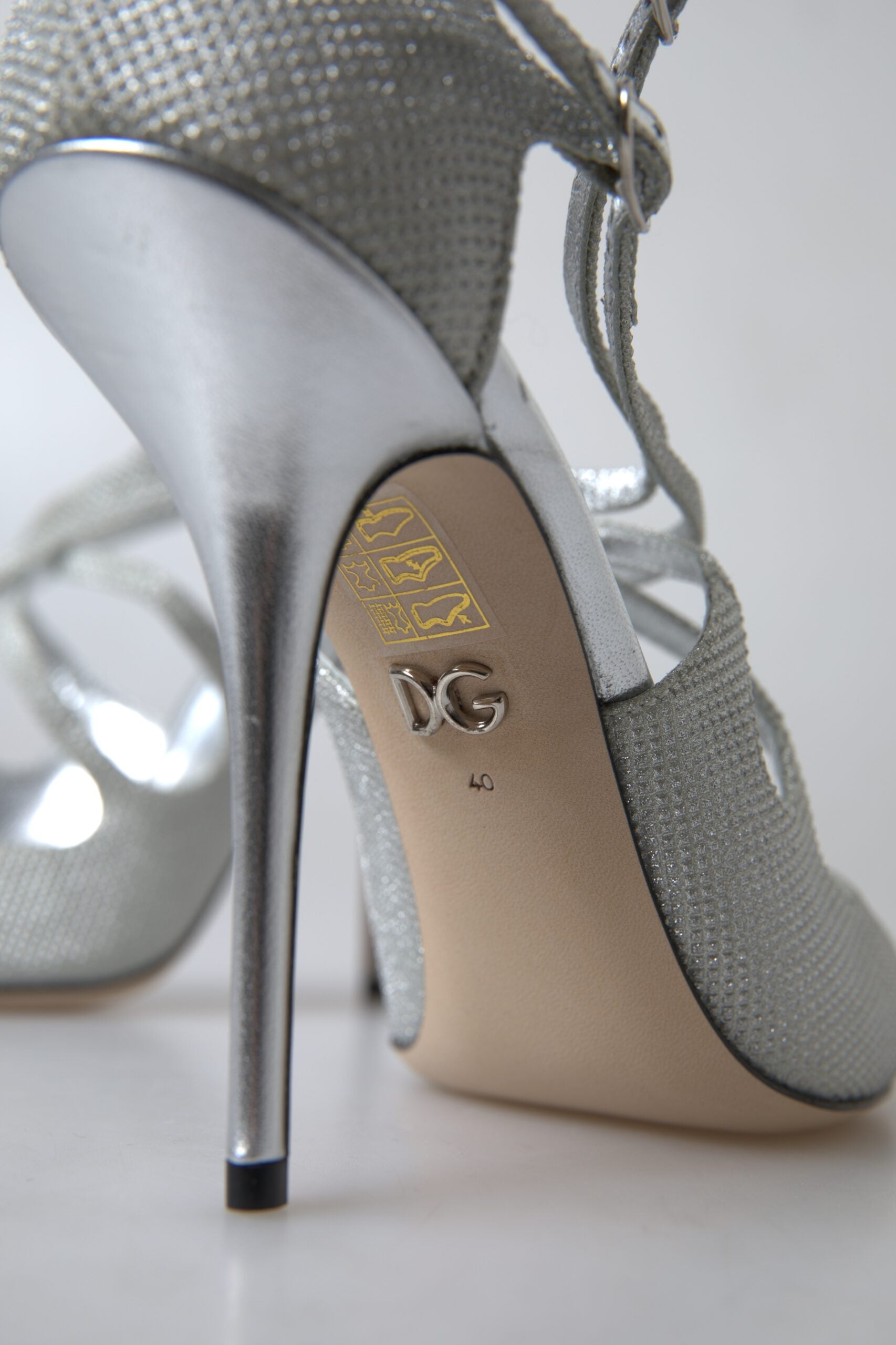 Sandales Dolce & Gabbana argentées