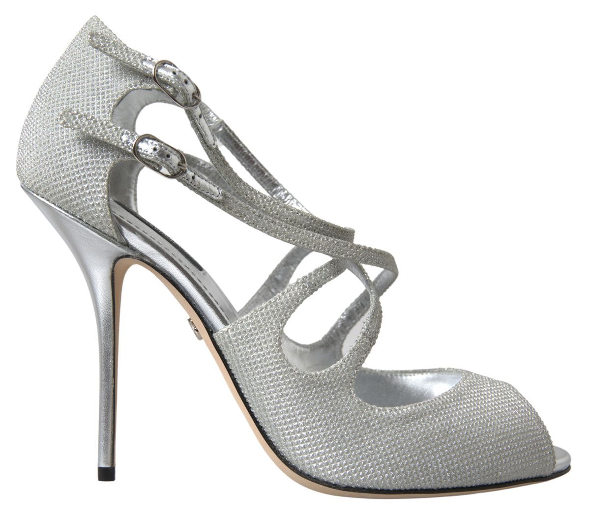 Sandales Dolce & Gabbana argentées