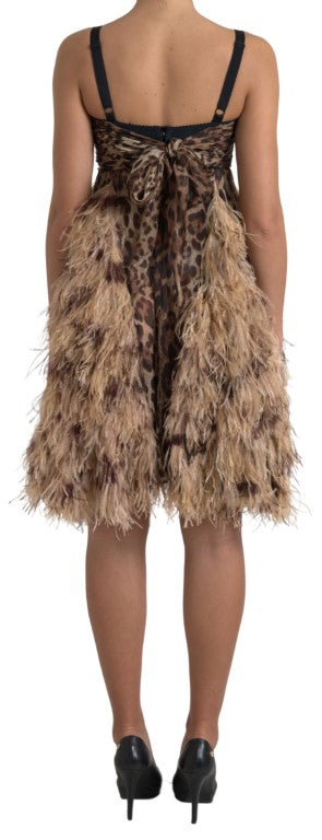 Robe Dolce & Gabbana sans manches brune Dolce & Gabbana