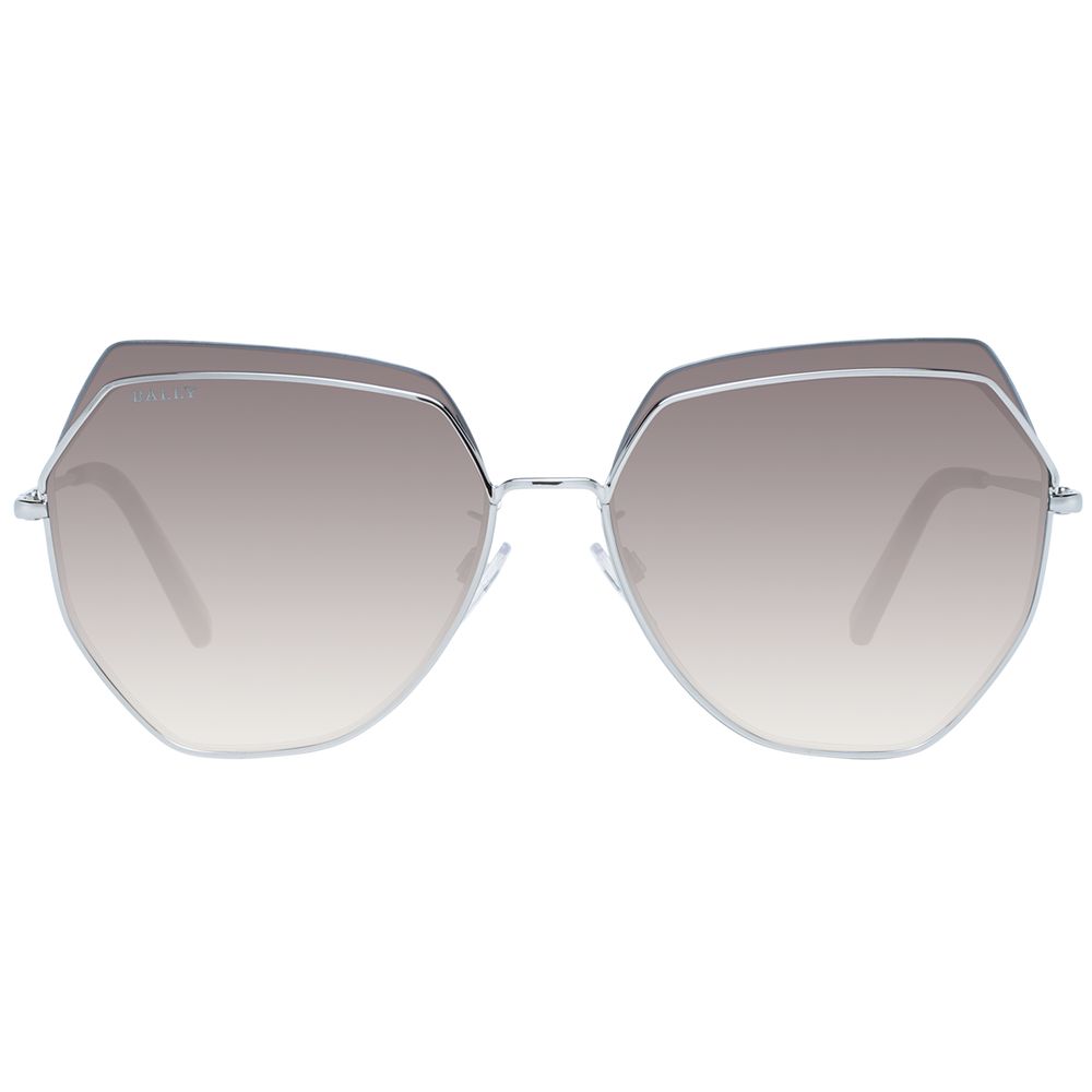Lunettes femme argentées multicolores