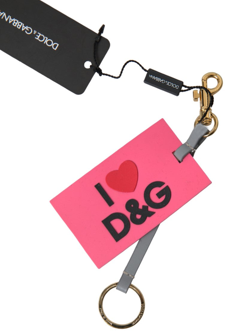 Porte-clés Dolce & Gabbana rose
