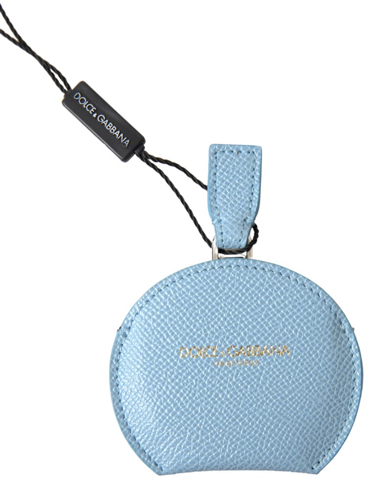 Miroir Dolce & Gabbana cuir bleu clair