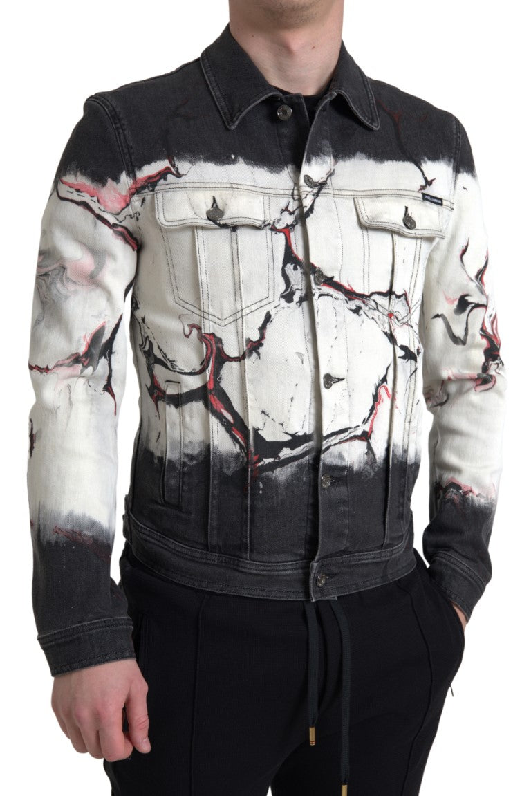 Veste Dolce & Gabbana denim multicolore