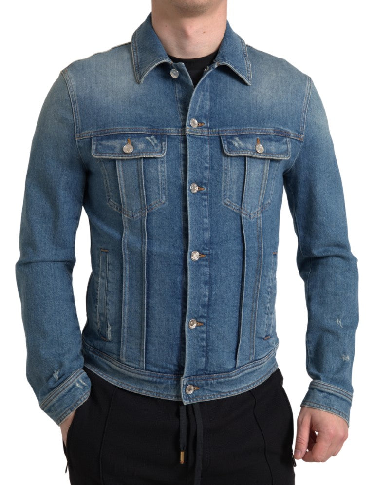Veste Dolce & Gabbana en jean bleue