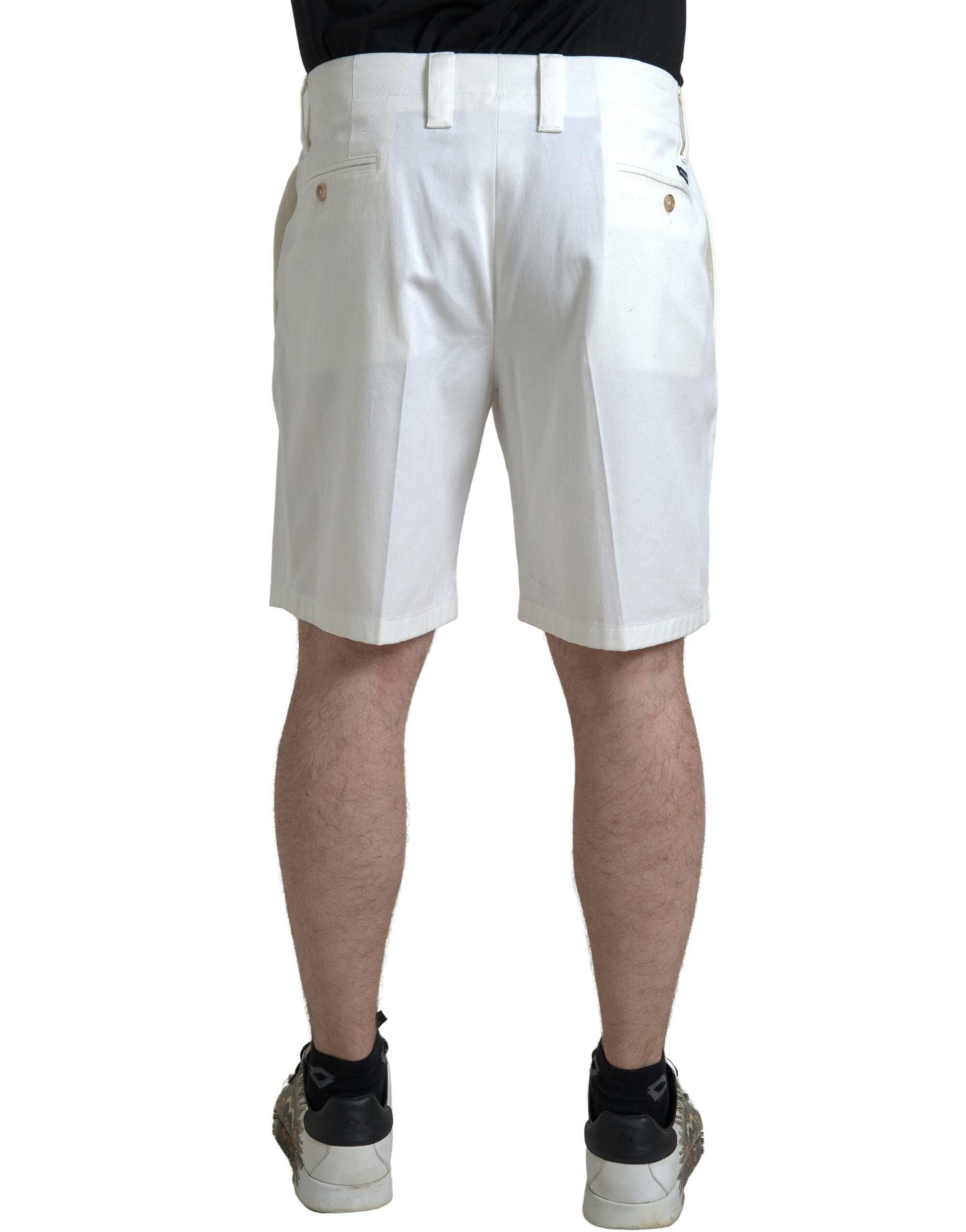 Shorts Dolce & Gabbana bermuda blancs