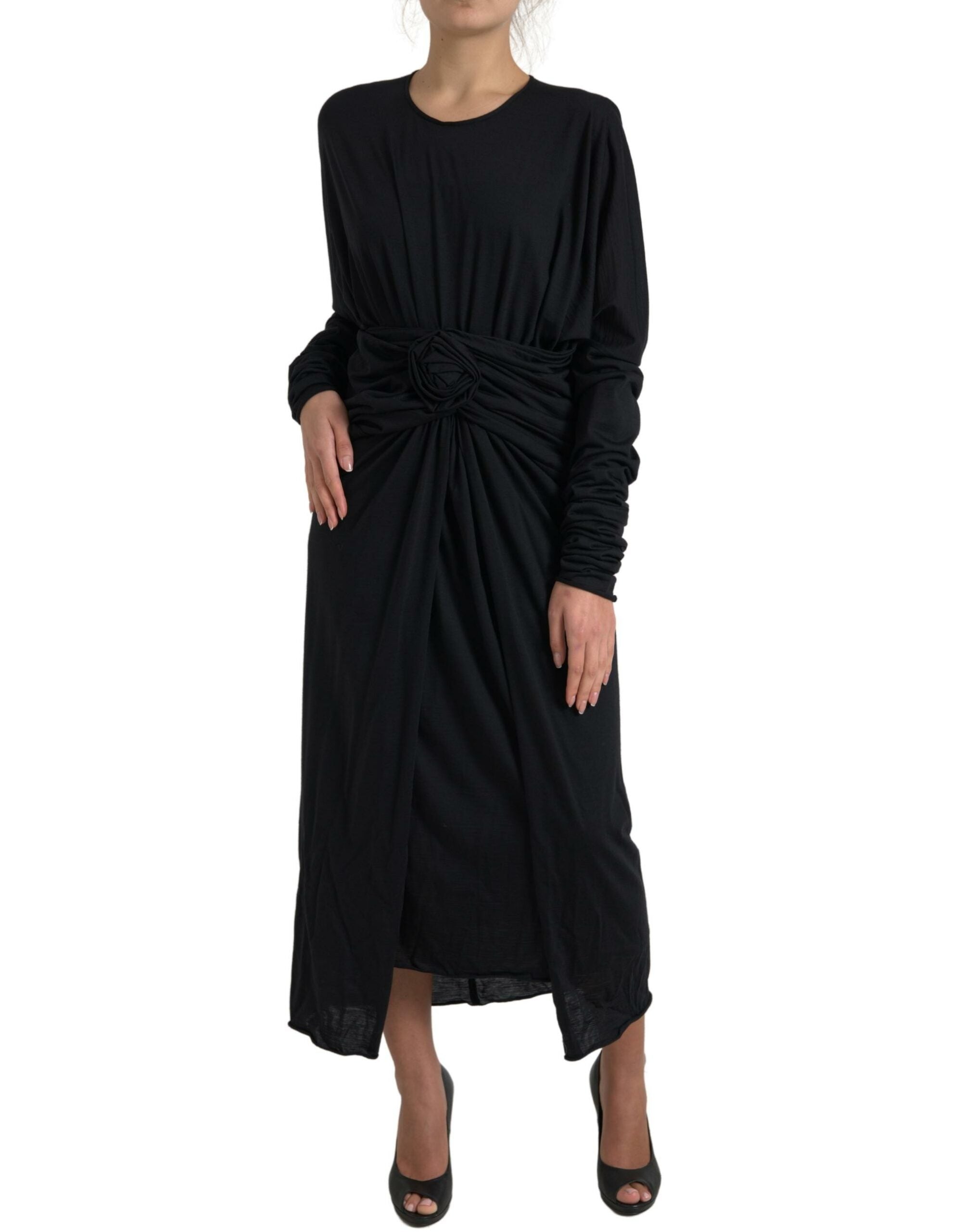 Robe DOLCE & GABBANA Sheath noire Dolce & Gabbana